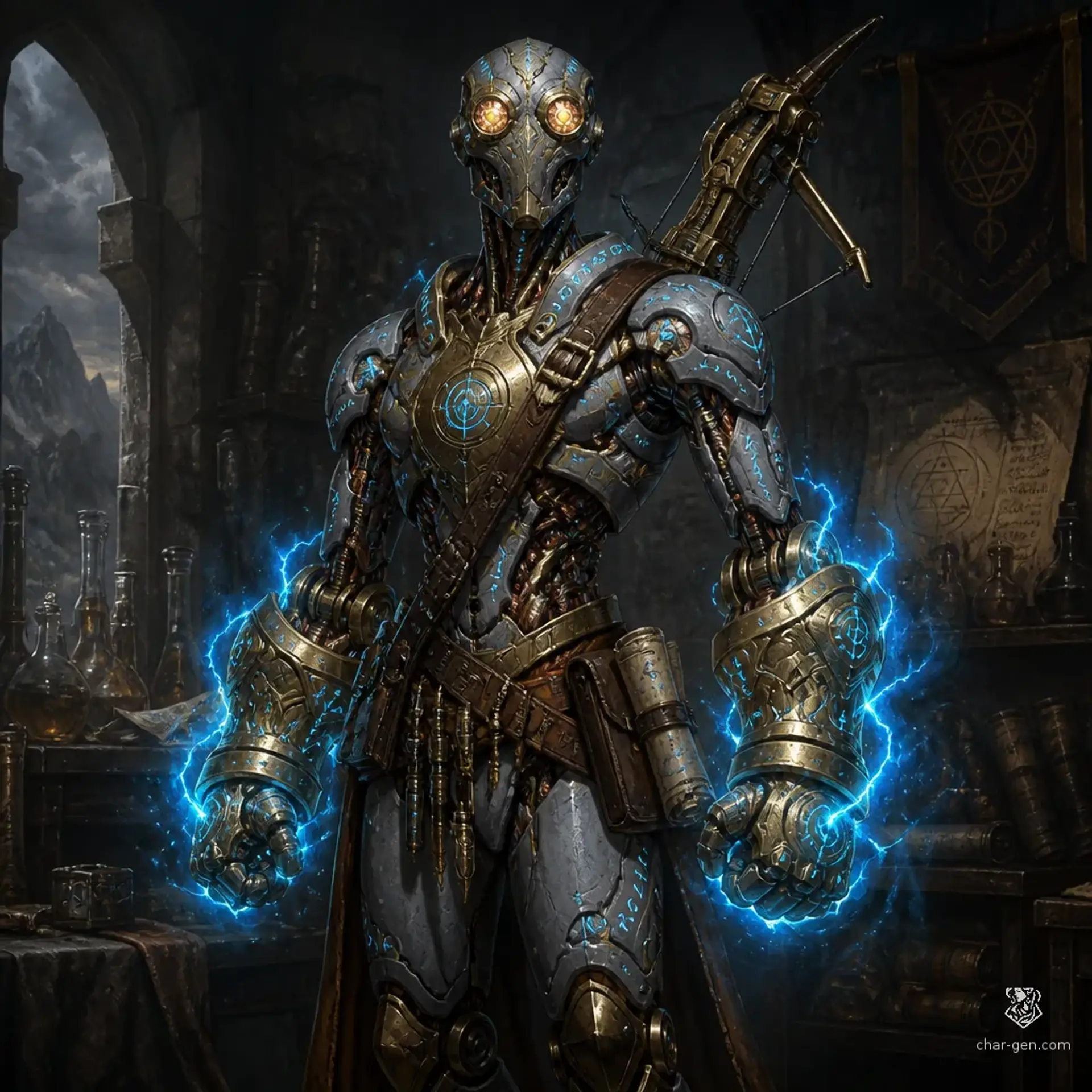 Warre - AI-generated fantasy Character