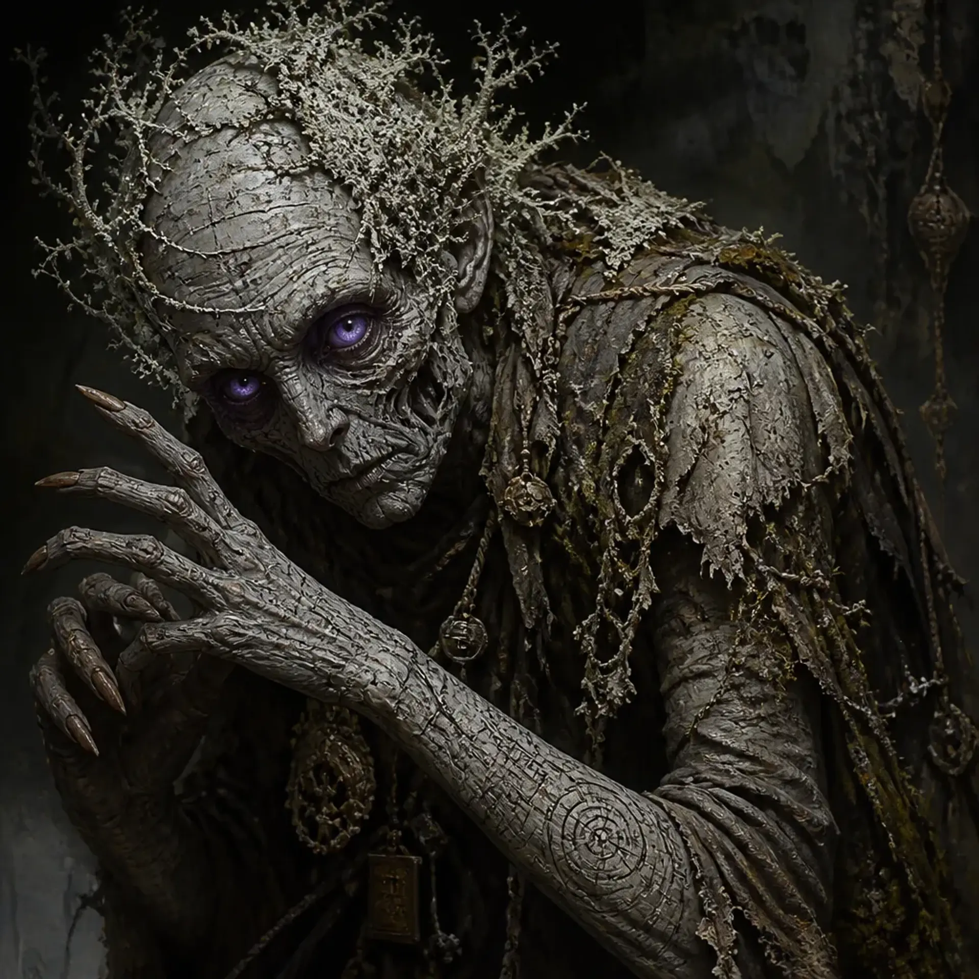 Elder Kaelith - AI-generated fantasy NPC