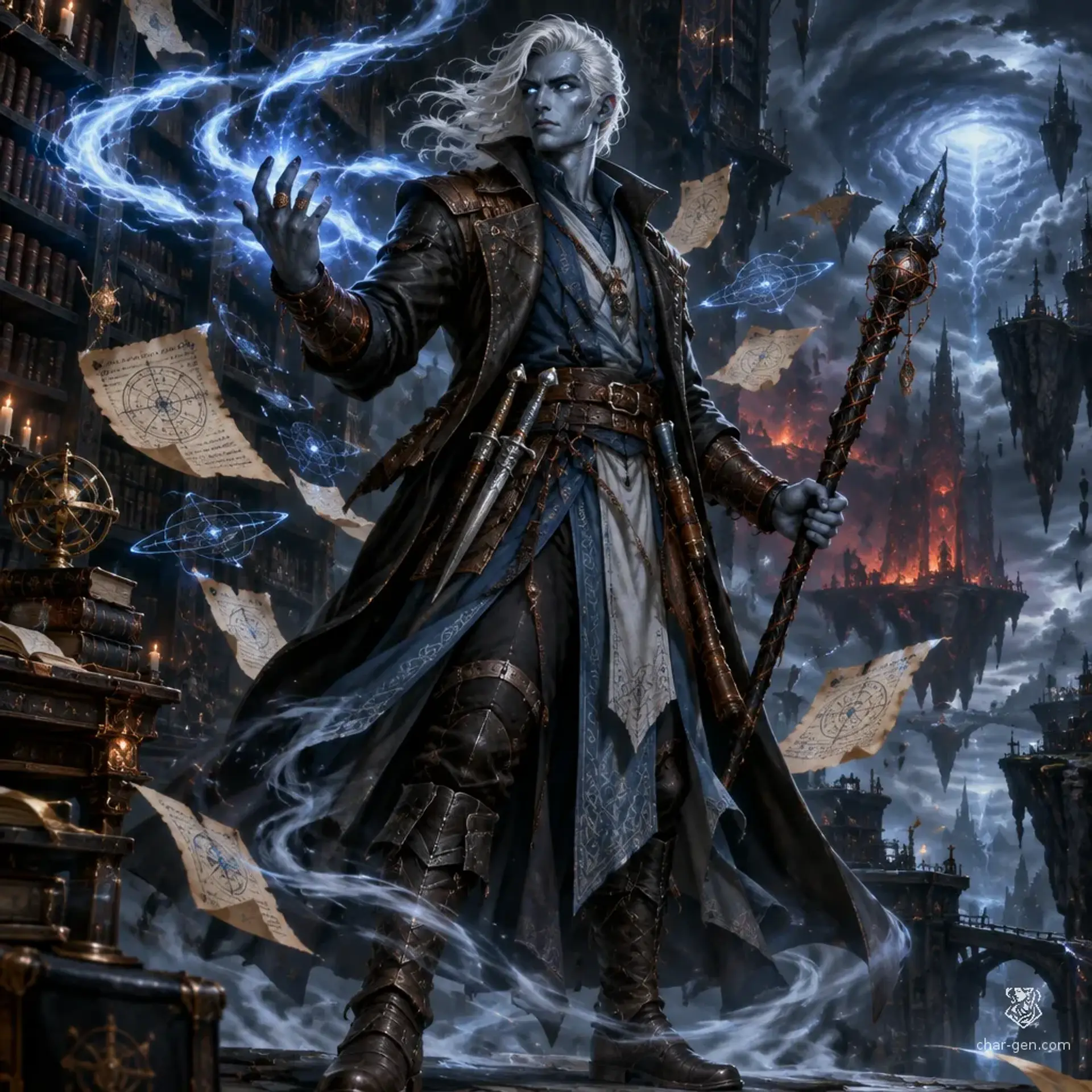 Sarsus G uyania - AI-generated fantasy Character