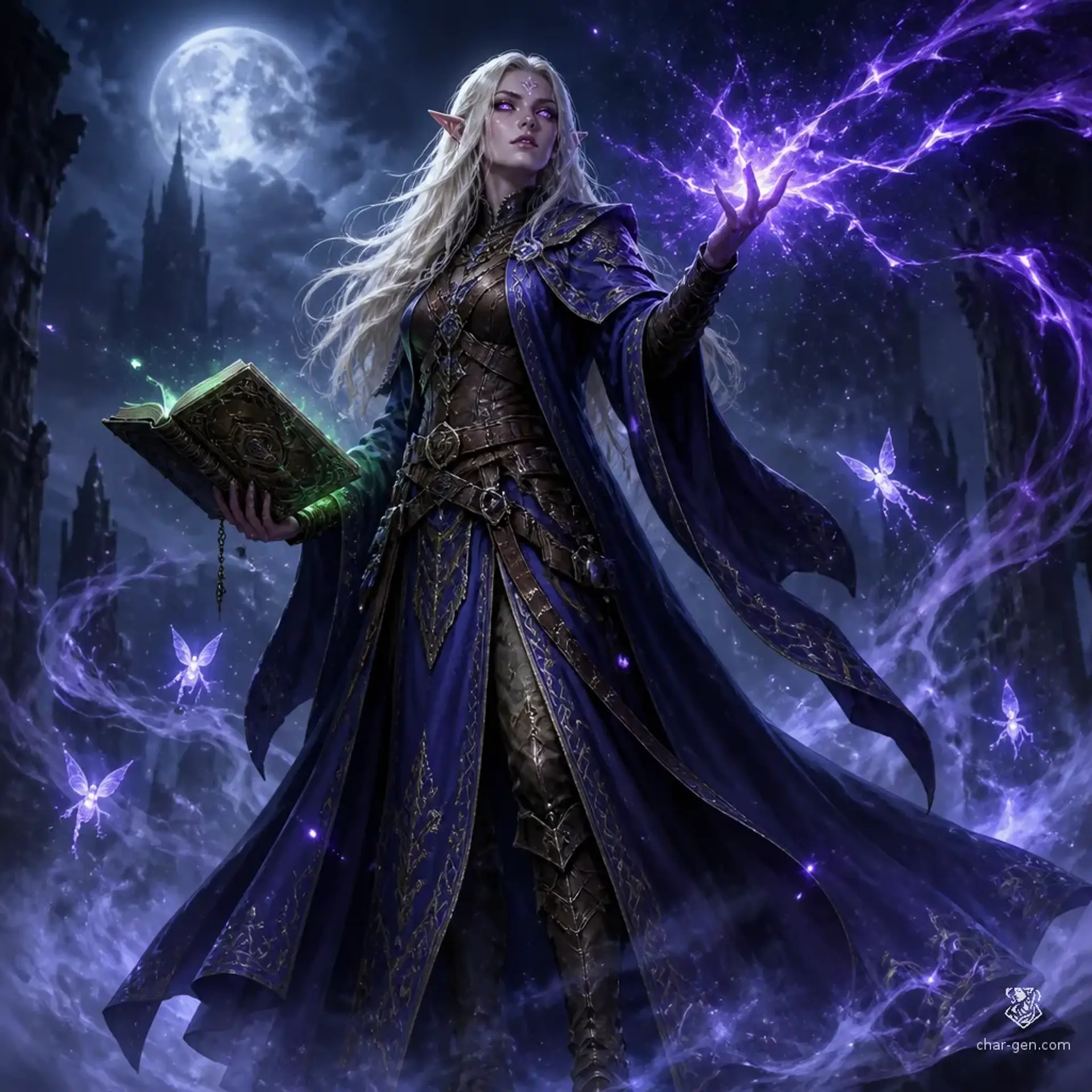 Beatrice - AI-generated fantasy Character