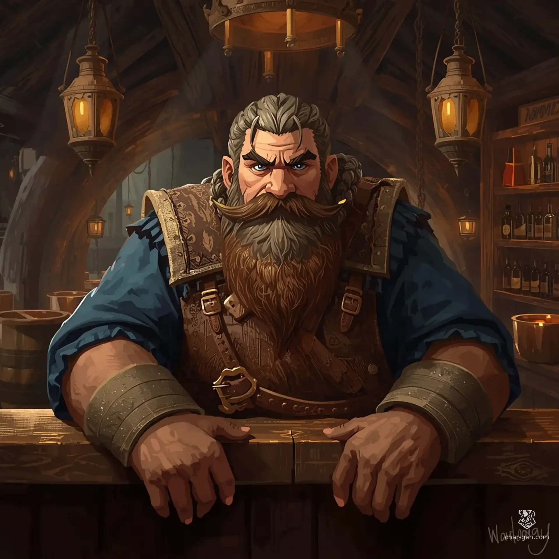 The Barnacle's Breach - AI-generated fantasy Tavern