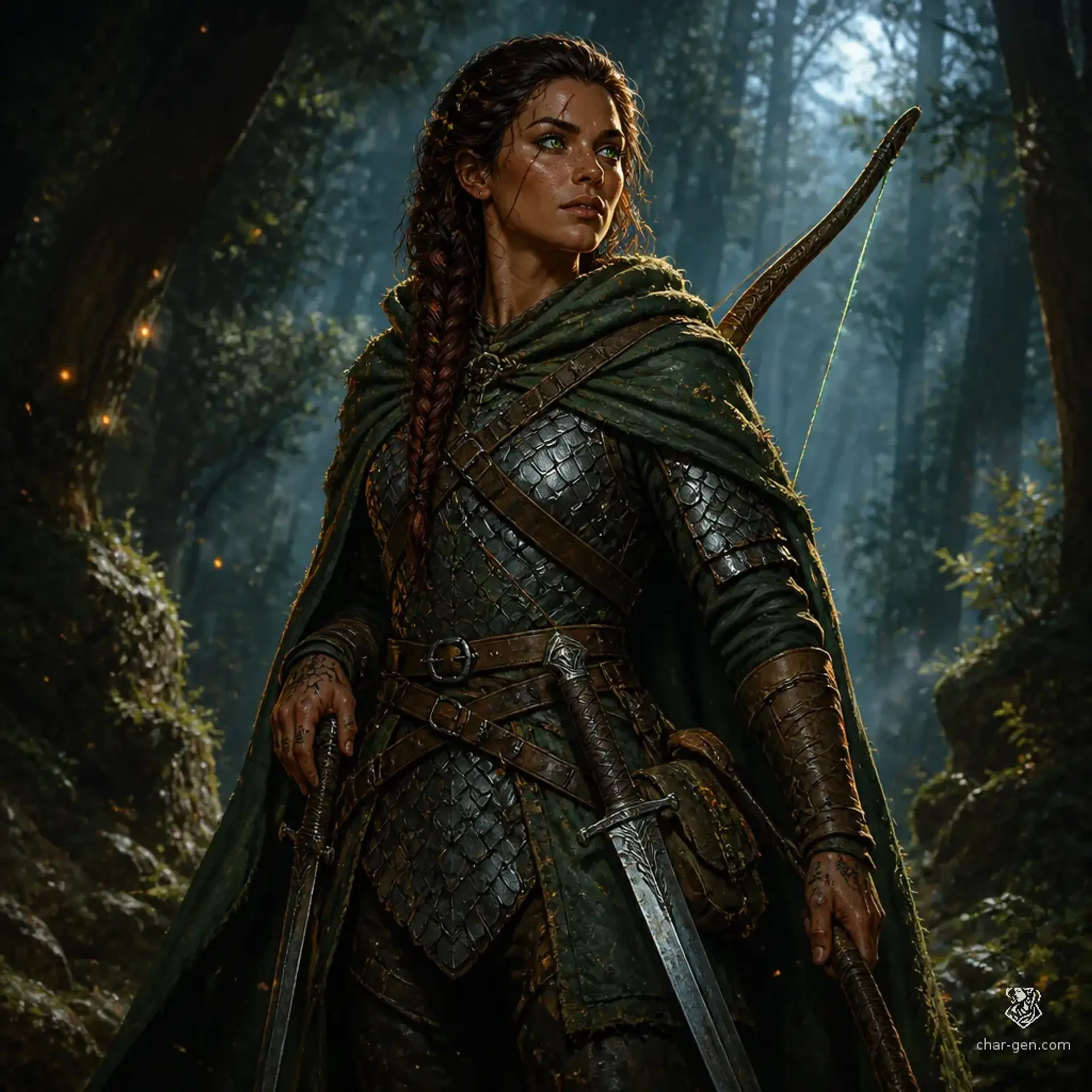 Clove - AI-generated fantasy Character