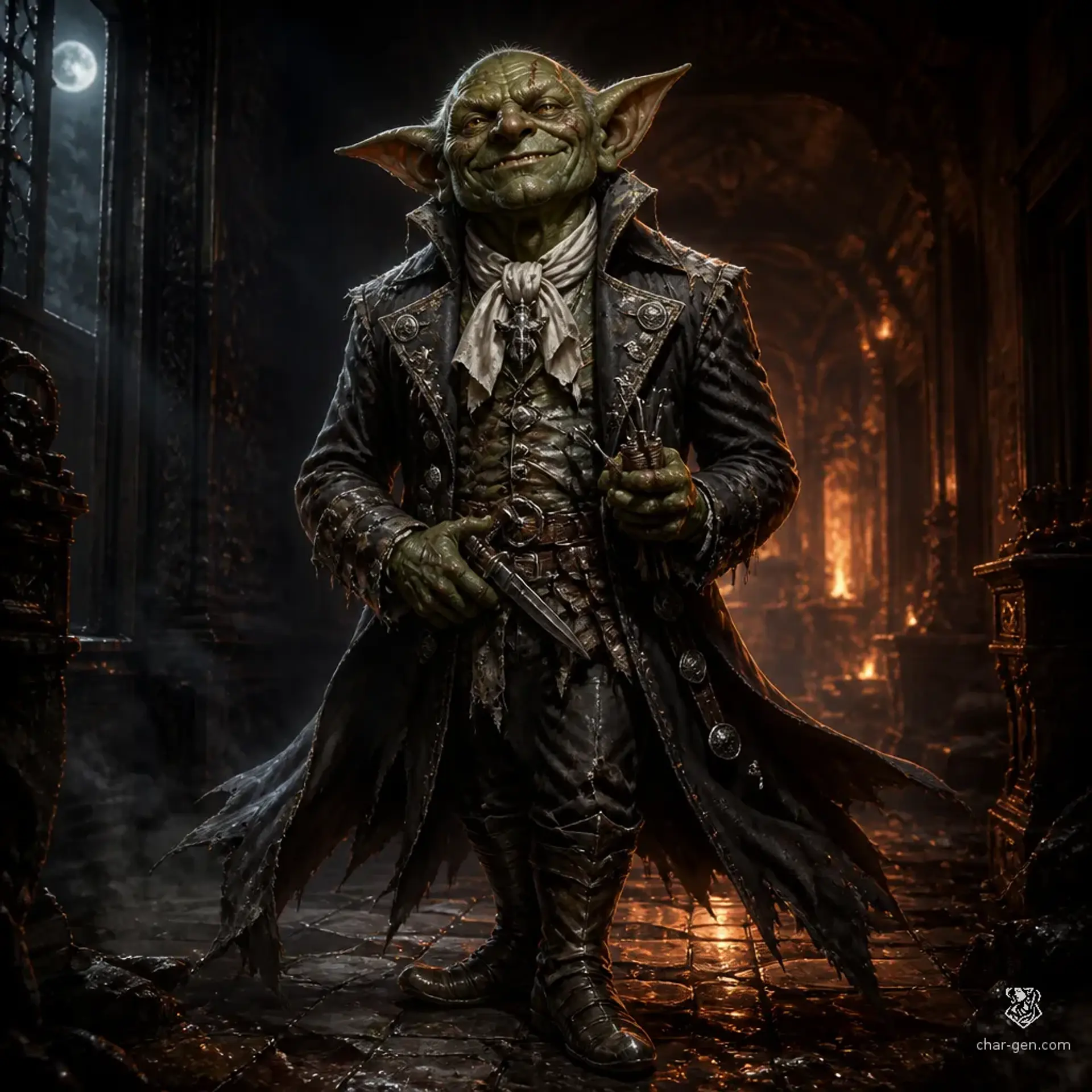 GangGreen - AI-generated fantasy Character