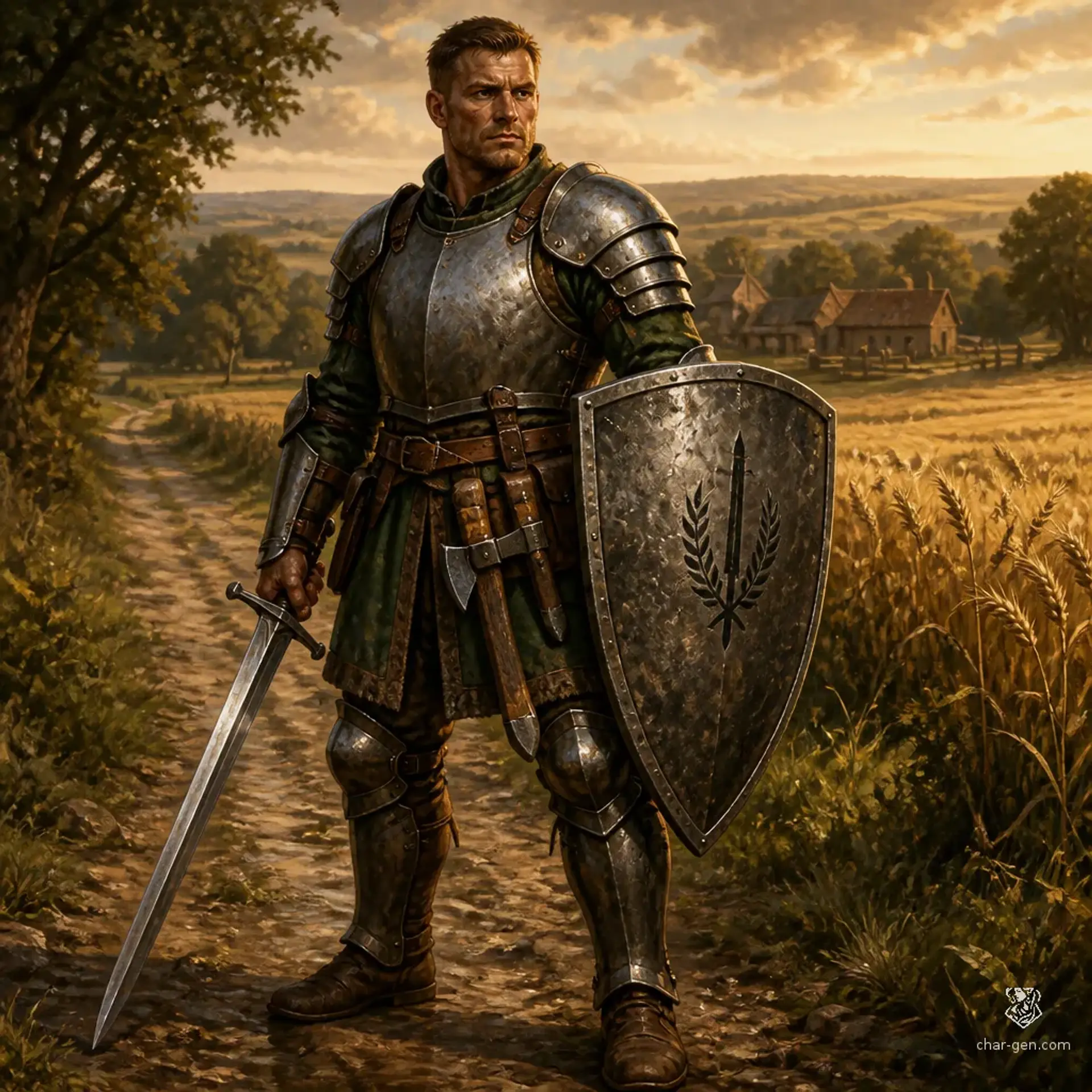 Loyd - AI-generated fantasy Character
