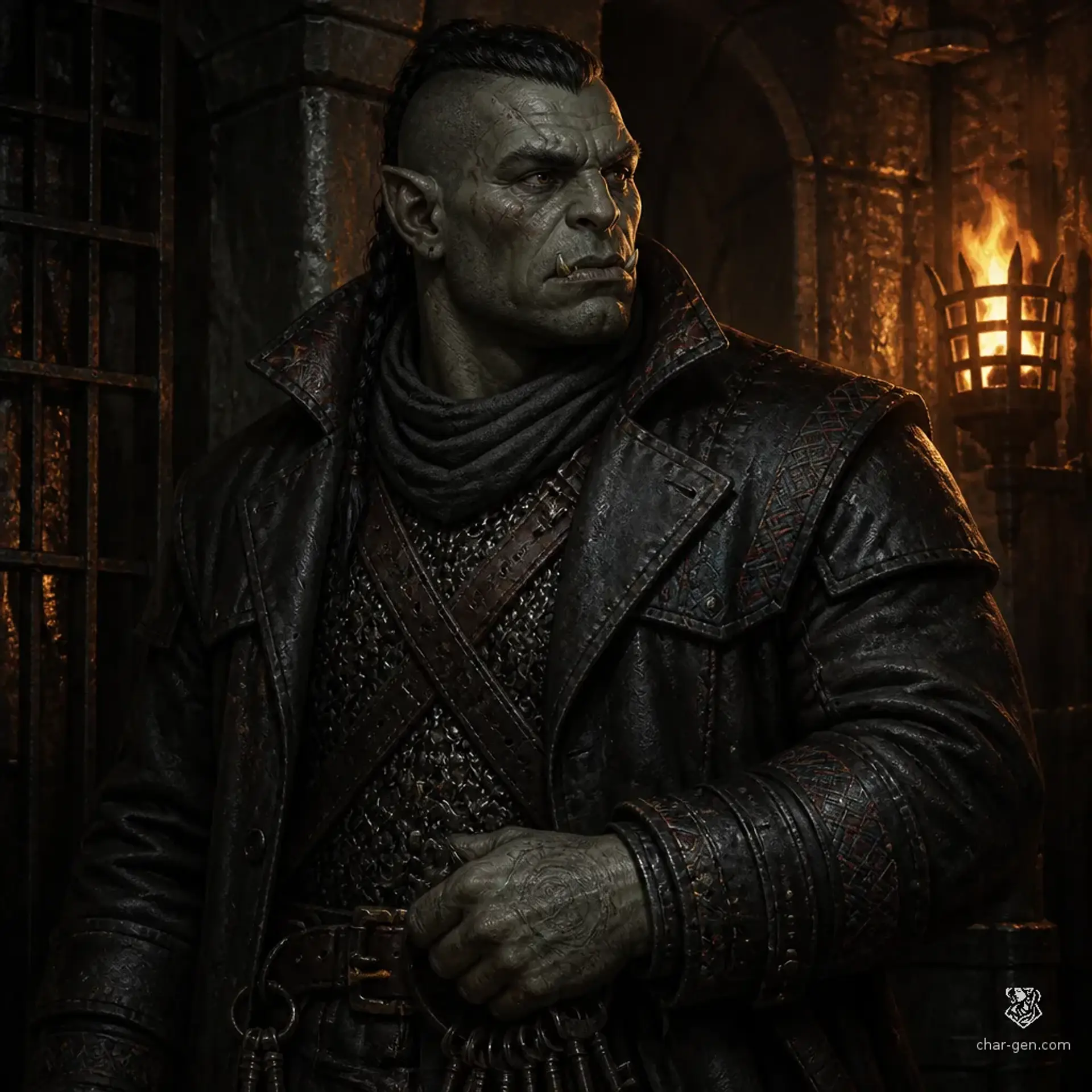 Malkar Thornvault - AI-generated fantasy NPC