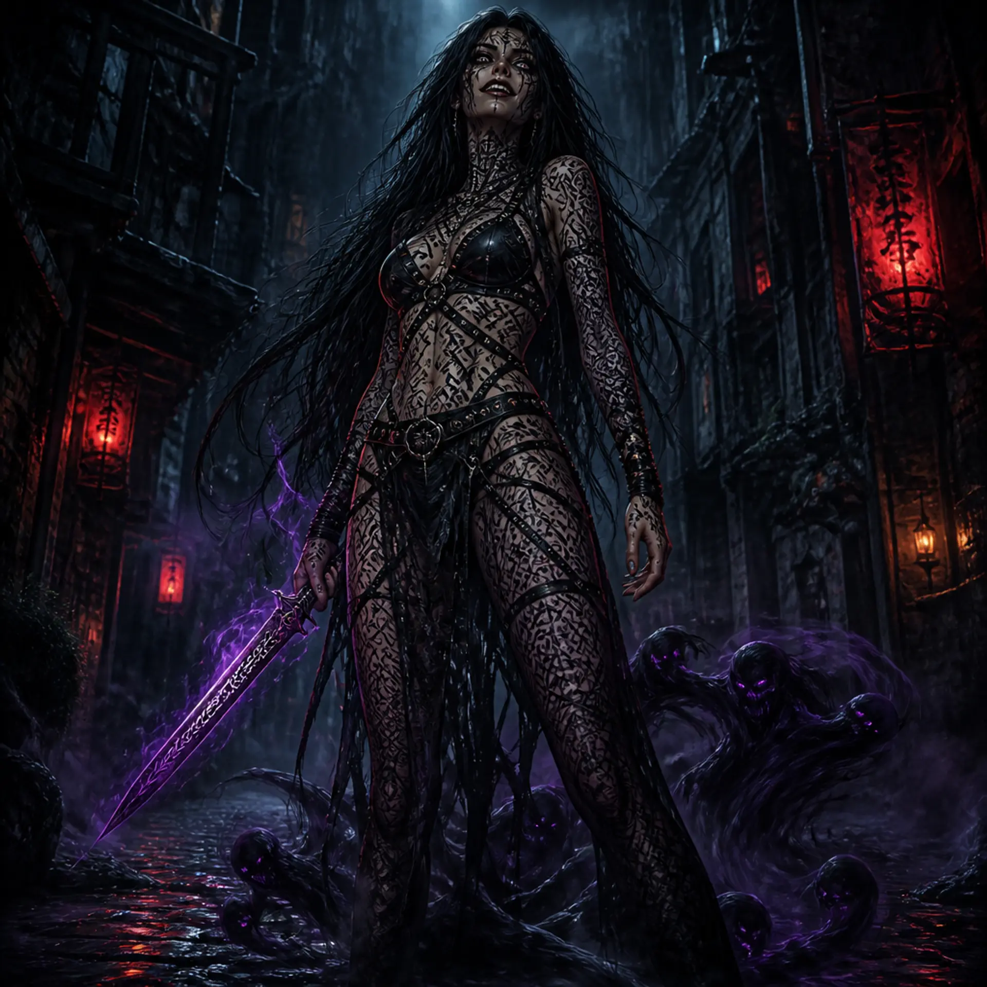 Lyssa Vane - AI-generated fantasy Character