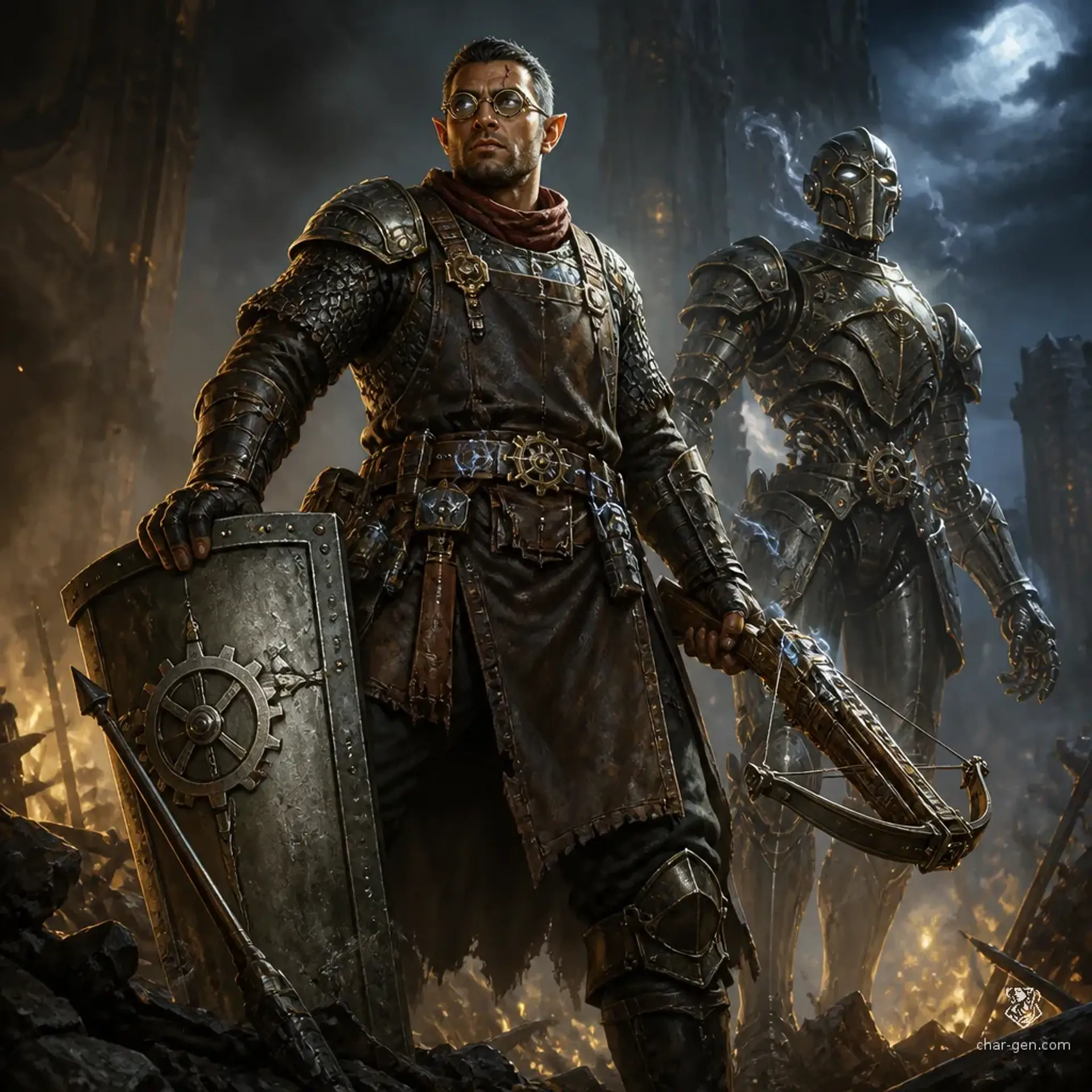 Vlad - AI-generated fantasy Character