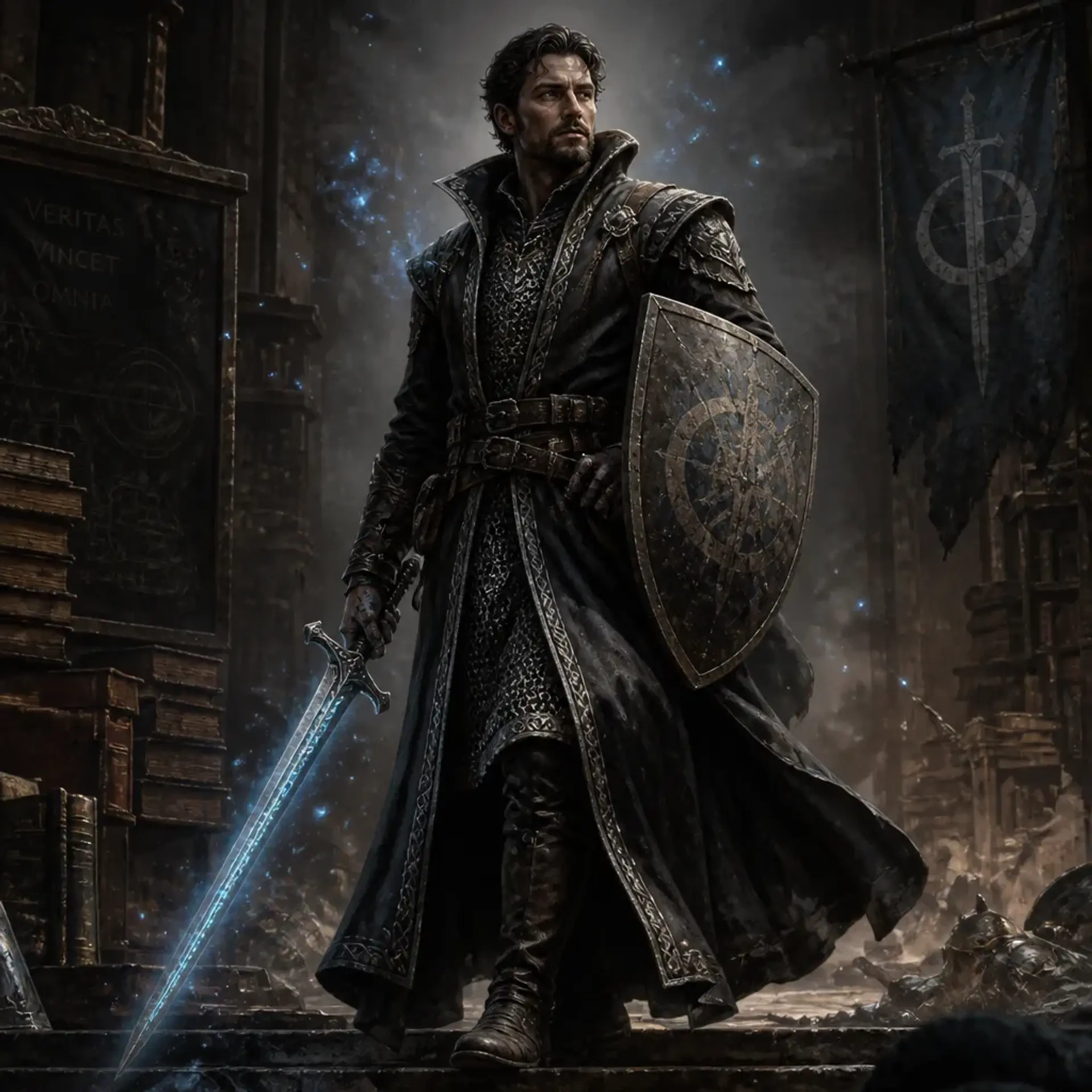 Lloyd Plunket - AI-generated fantasy Character