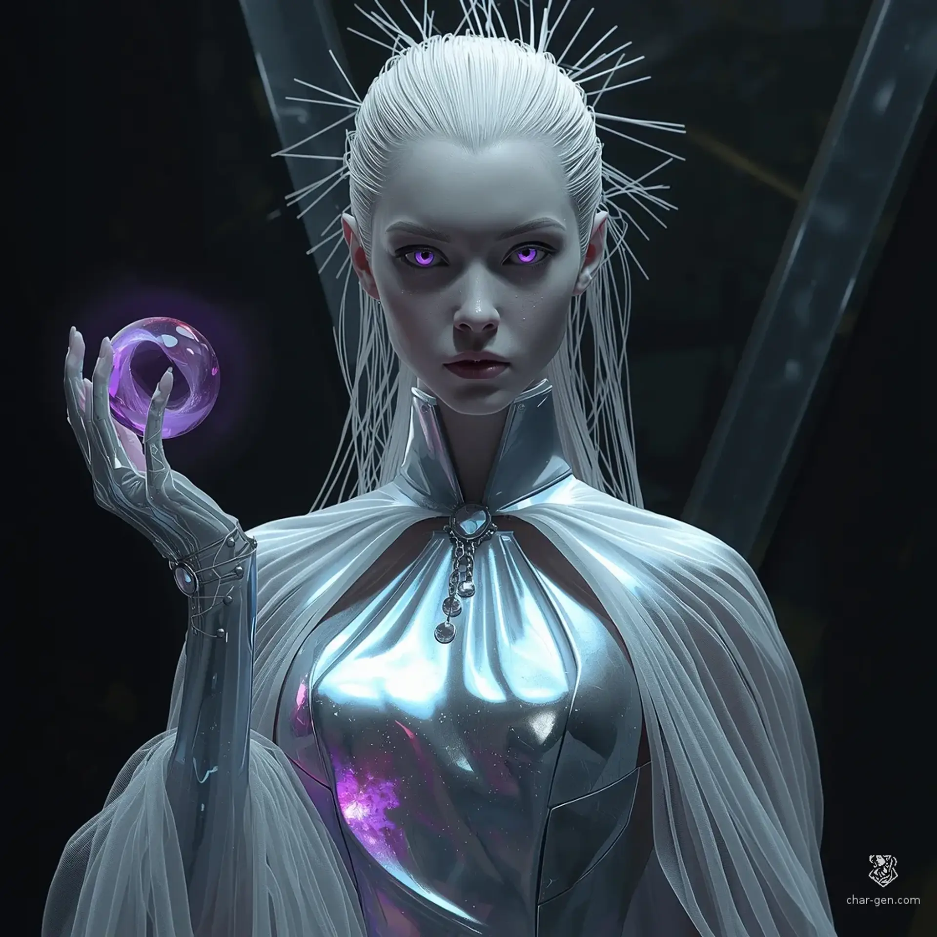 Vaelen d'Inara - AI-generated fantasy NPC