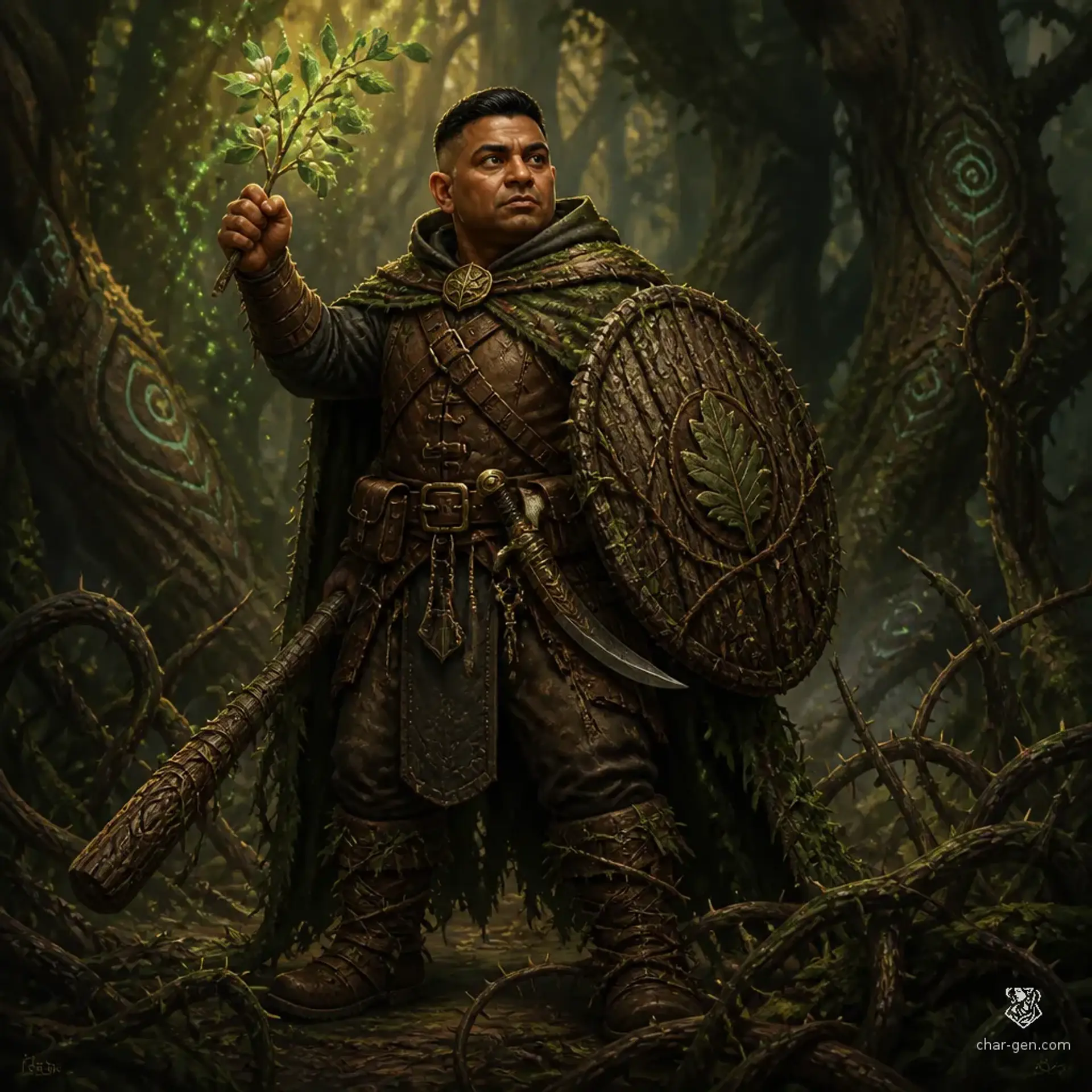 Tepozuqui Pina - AI-generated fantasy Character