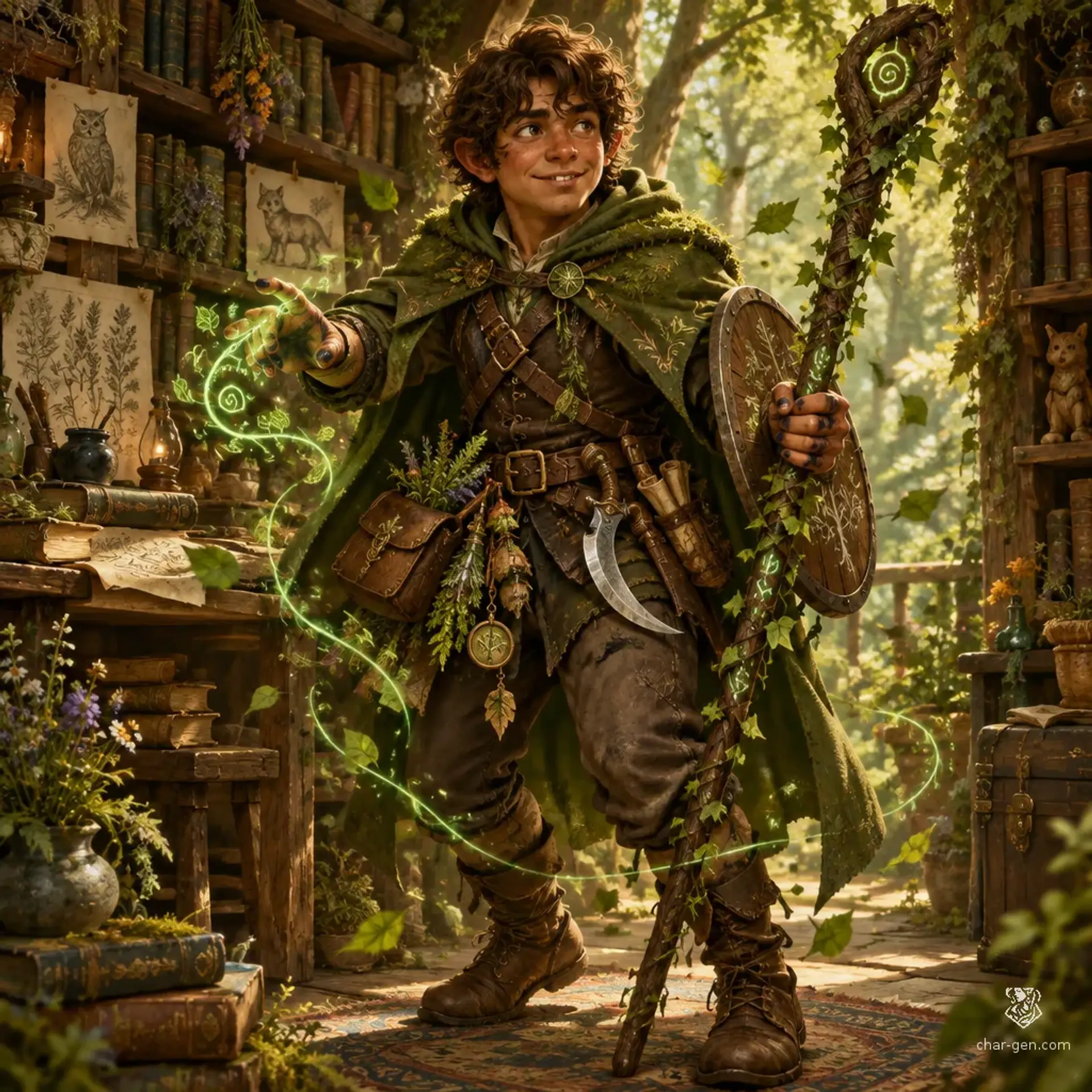 Perrin Truewind - AI-generated fantasy Character