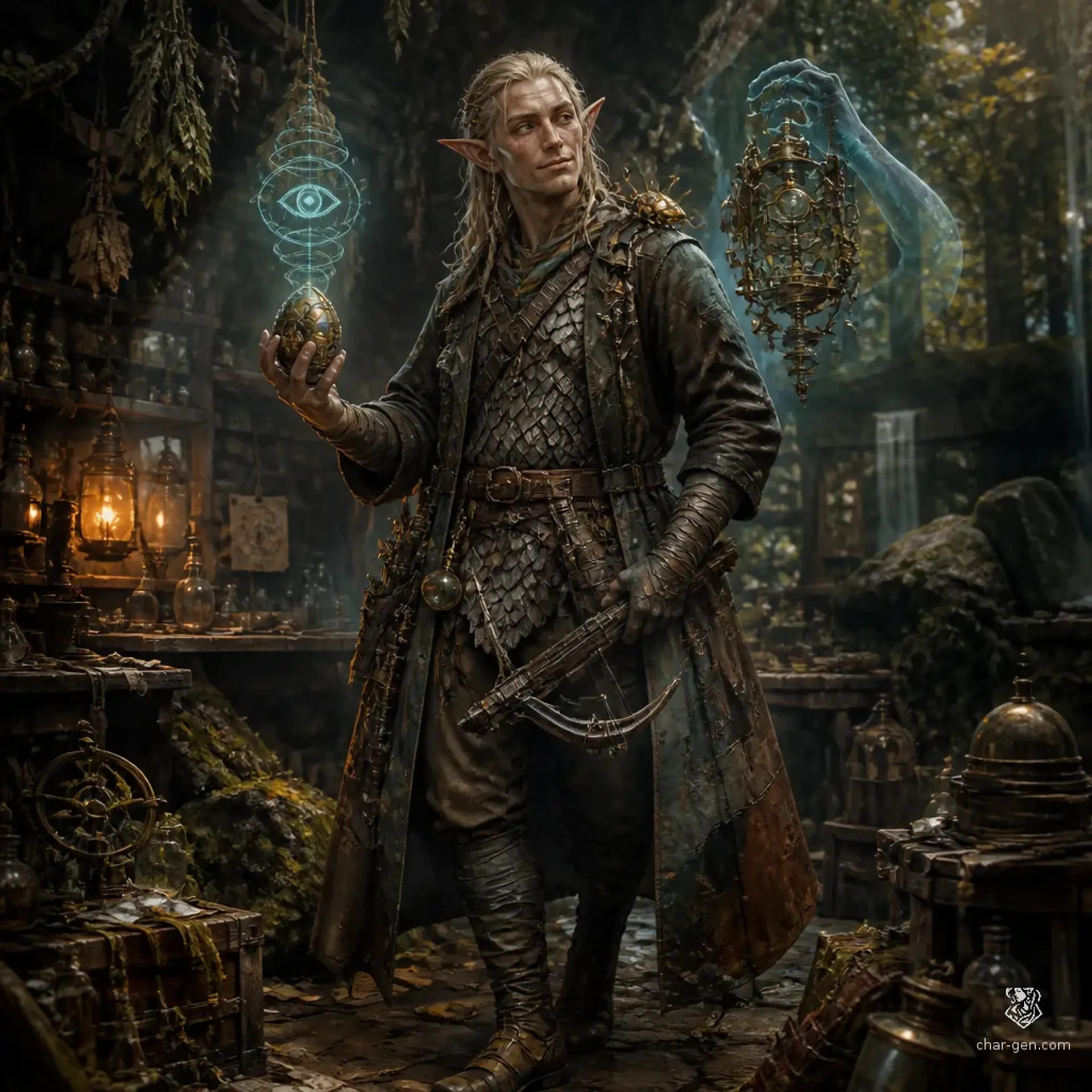 Robista - AI-generated fantasy Character