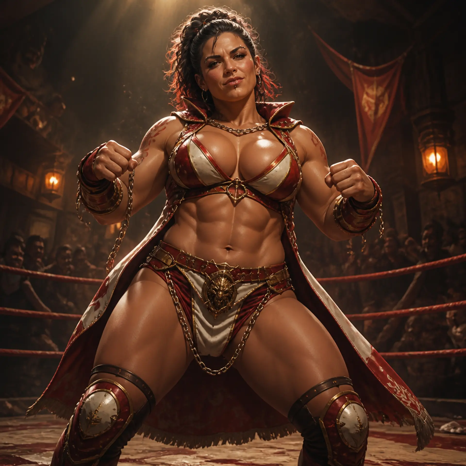 Mara Vezhaina - AI-generated fantasy Character