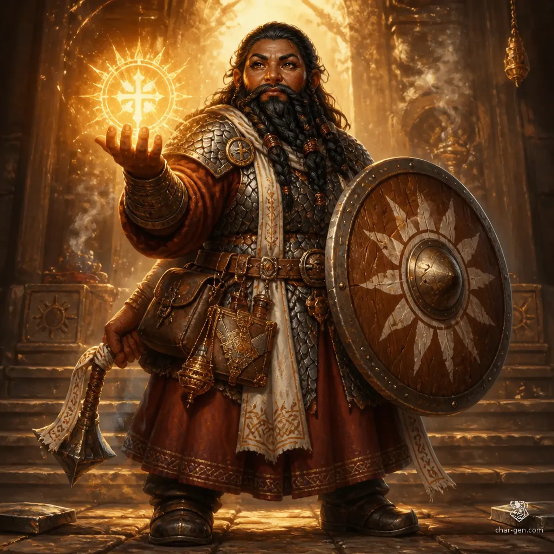 Dagna Brik - AI-generated fantasy Character