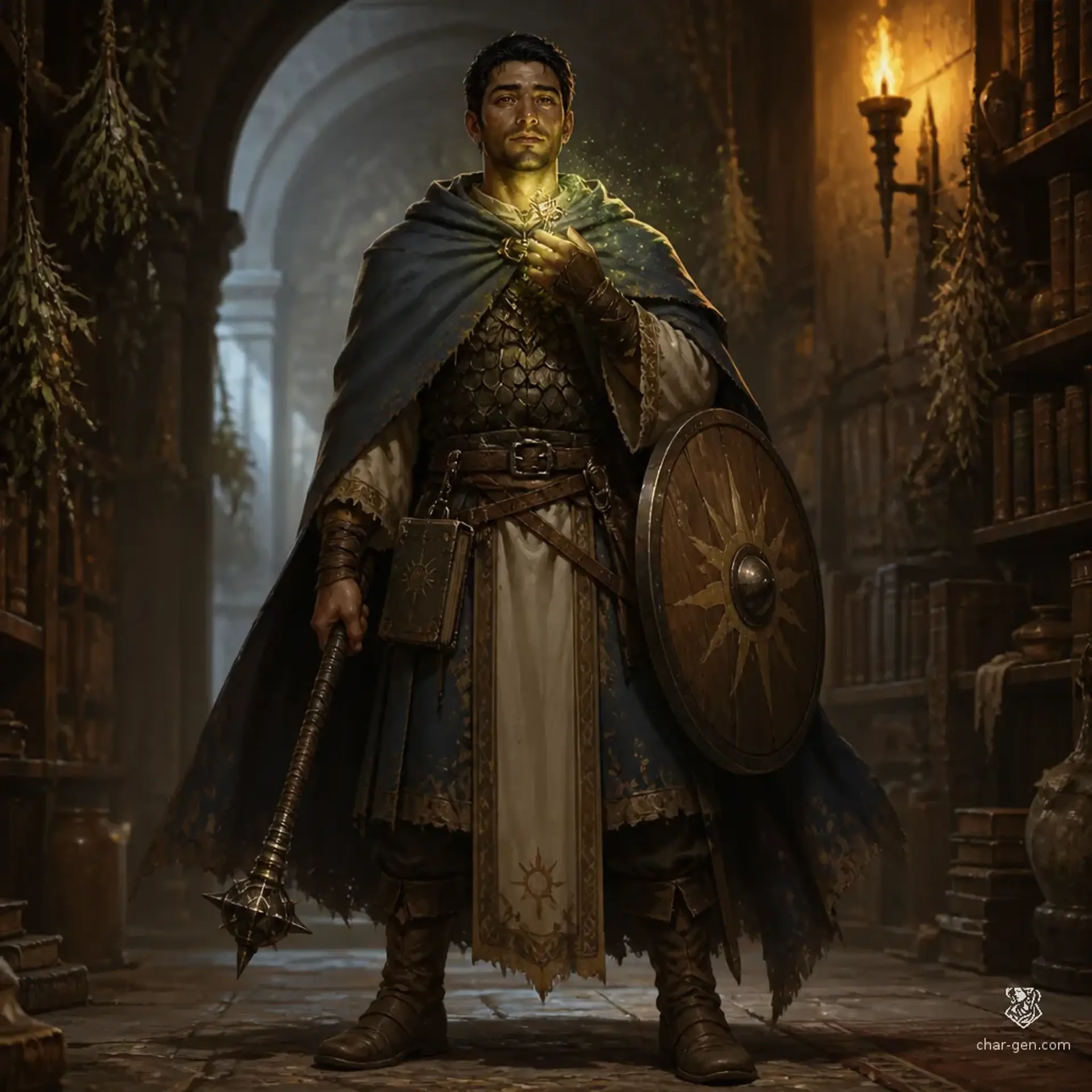 Nadim Tsiklauri - AI-generated fantasy Character