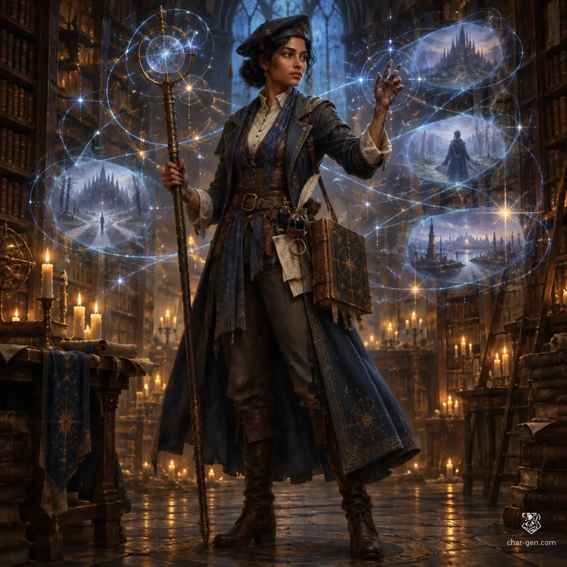 Rozalynn Kyntharie - AI-generated fantasy Character