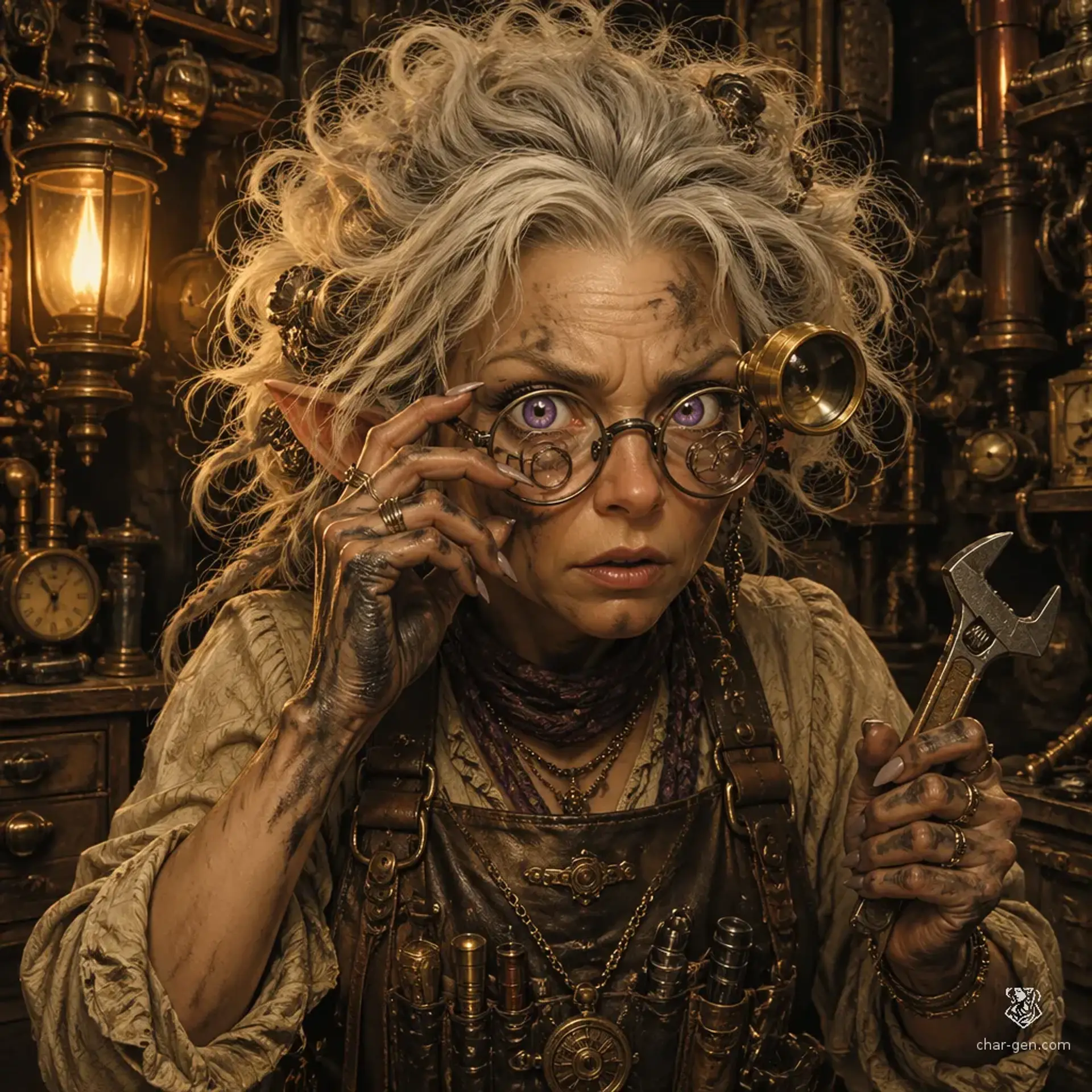 Elara Mallow - AI-generated fantasy NPC