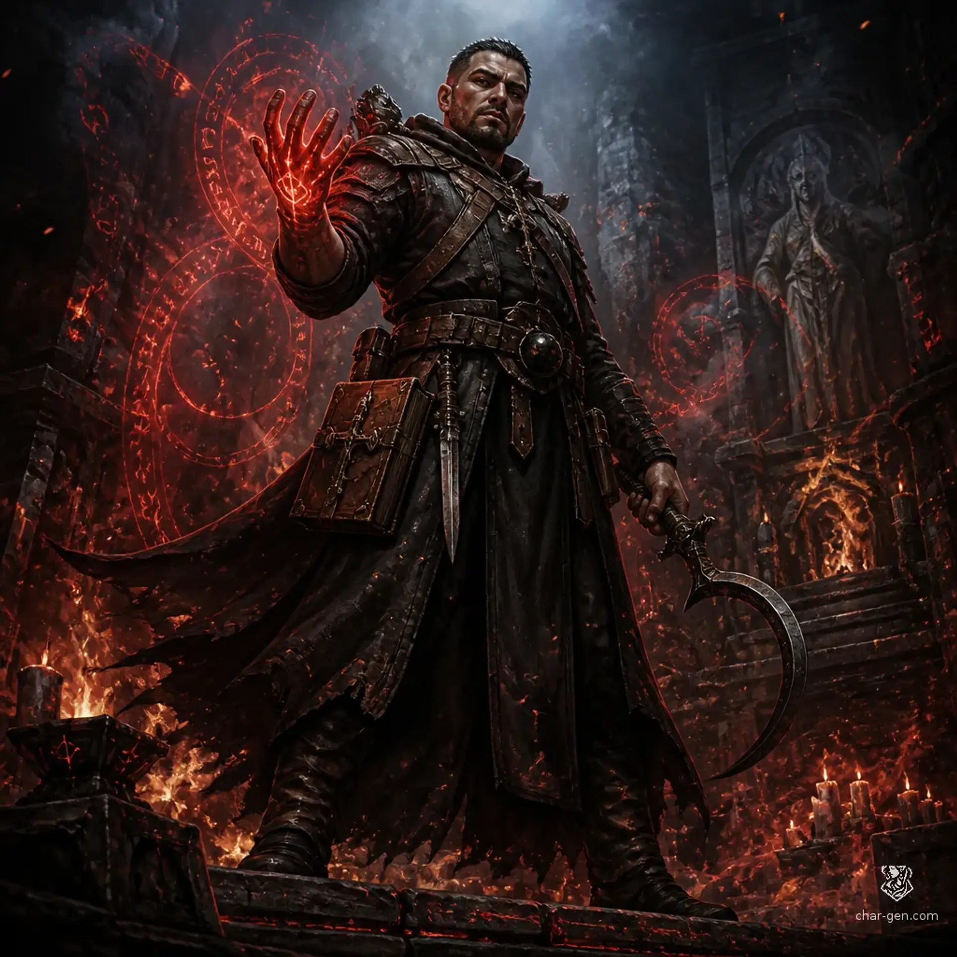 Ketik Arvel - AI-generated fantasy Character