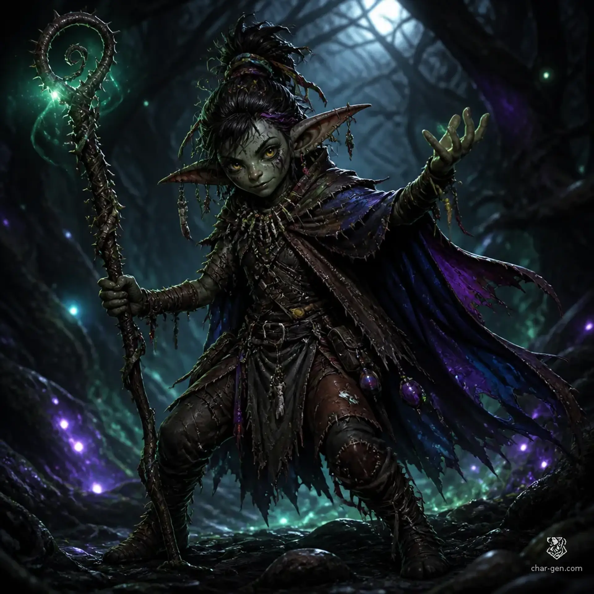 Vrikgit - AI-generated fantasy Character