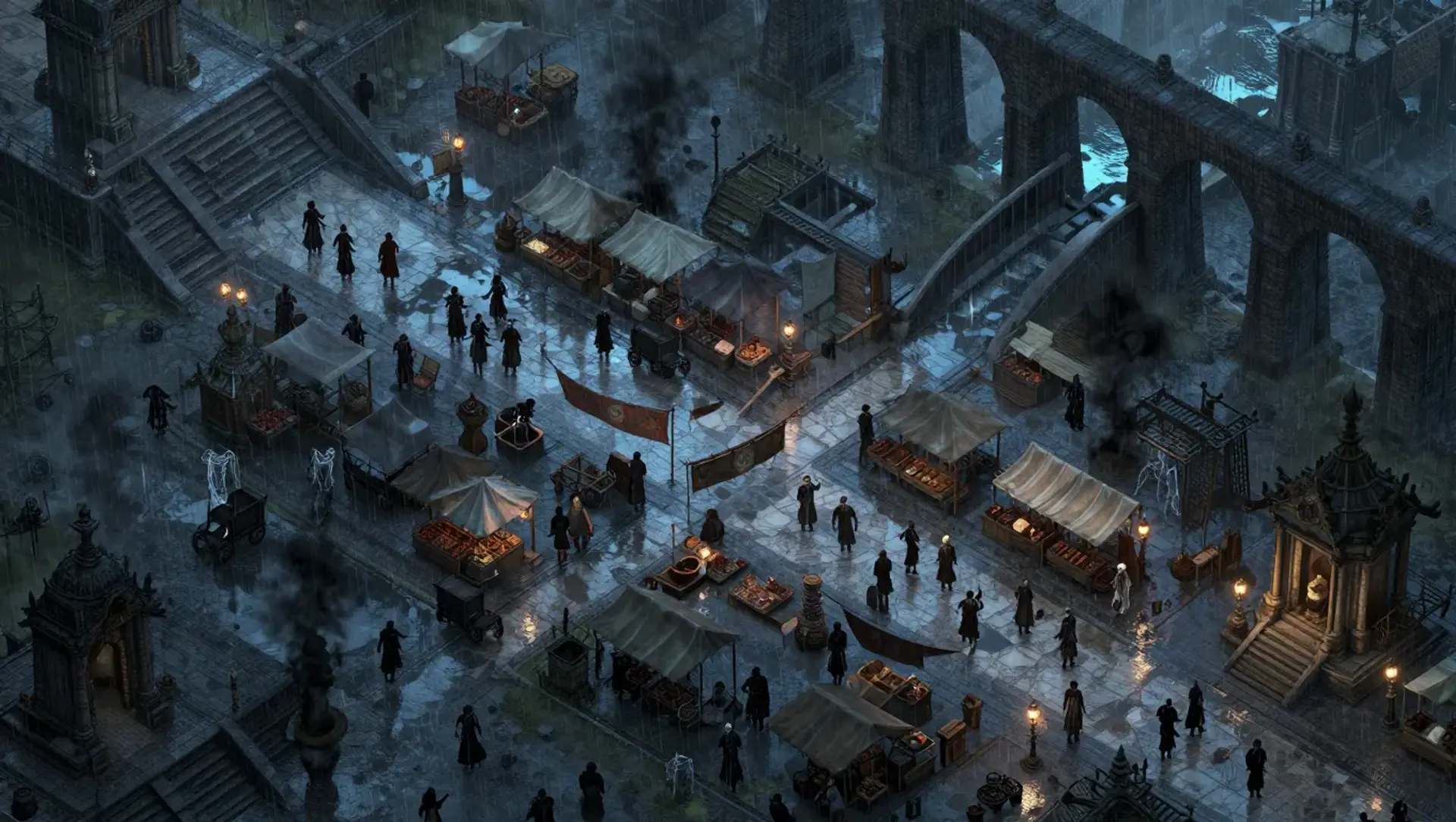 The Black Lantern Ambush - AI-generated fantasy Encounter