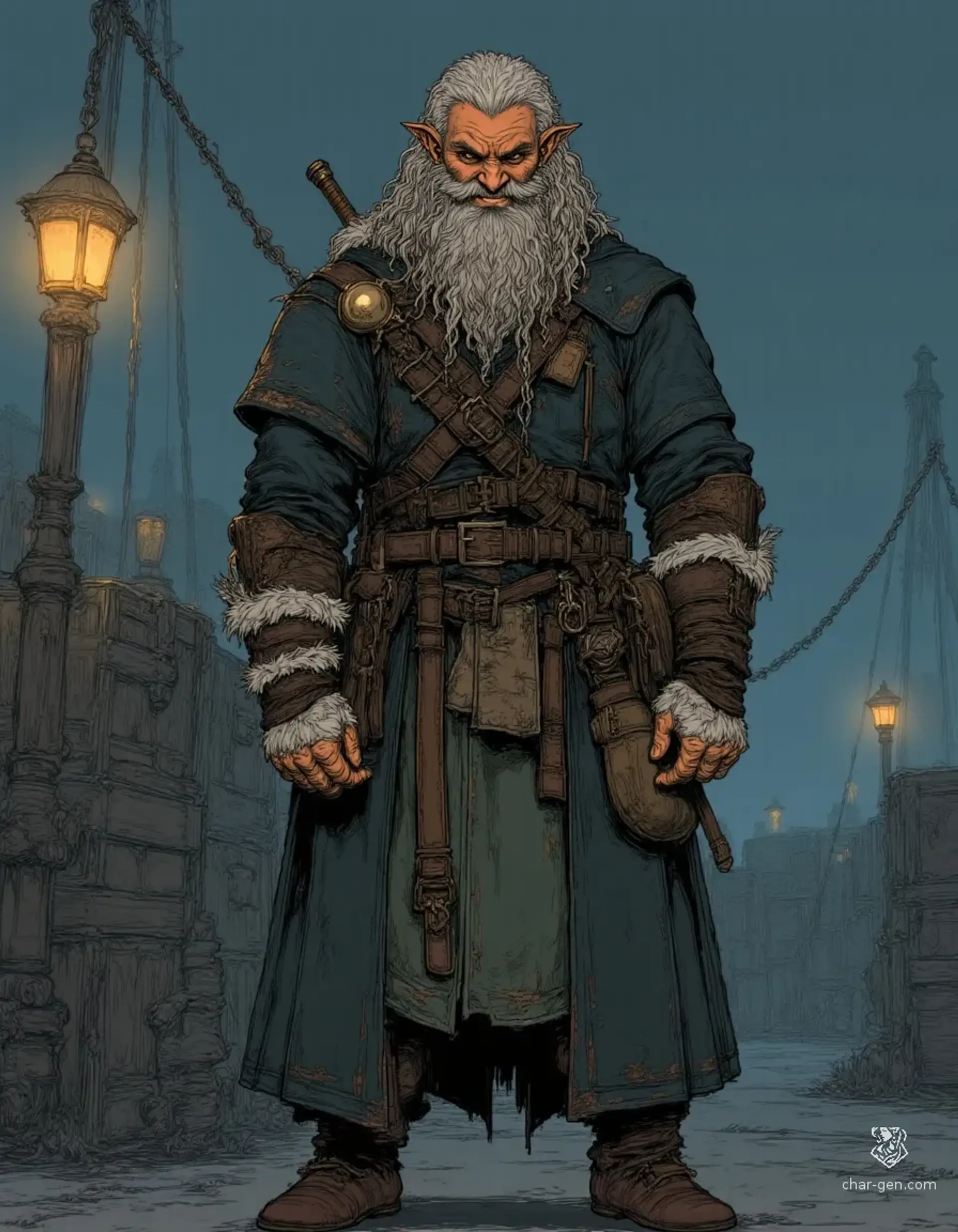 Korenn Thal'ruin - AI-generated fantasy NPC