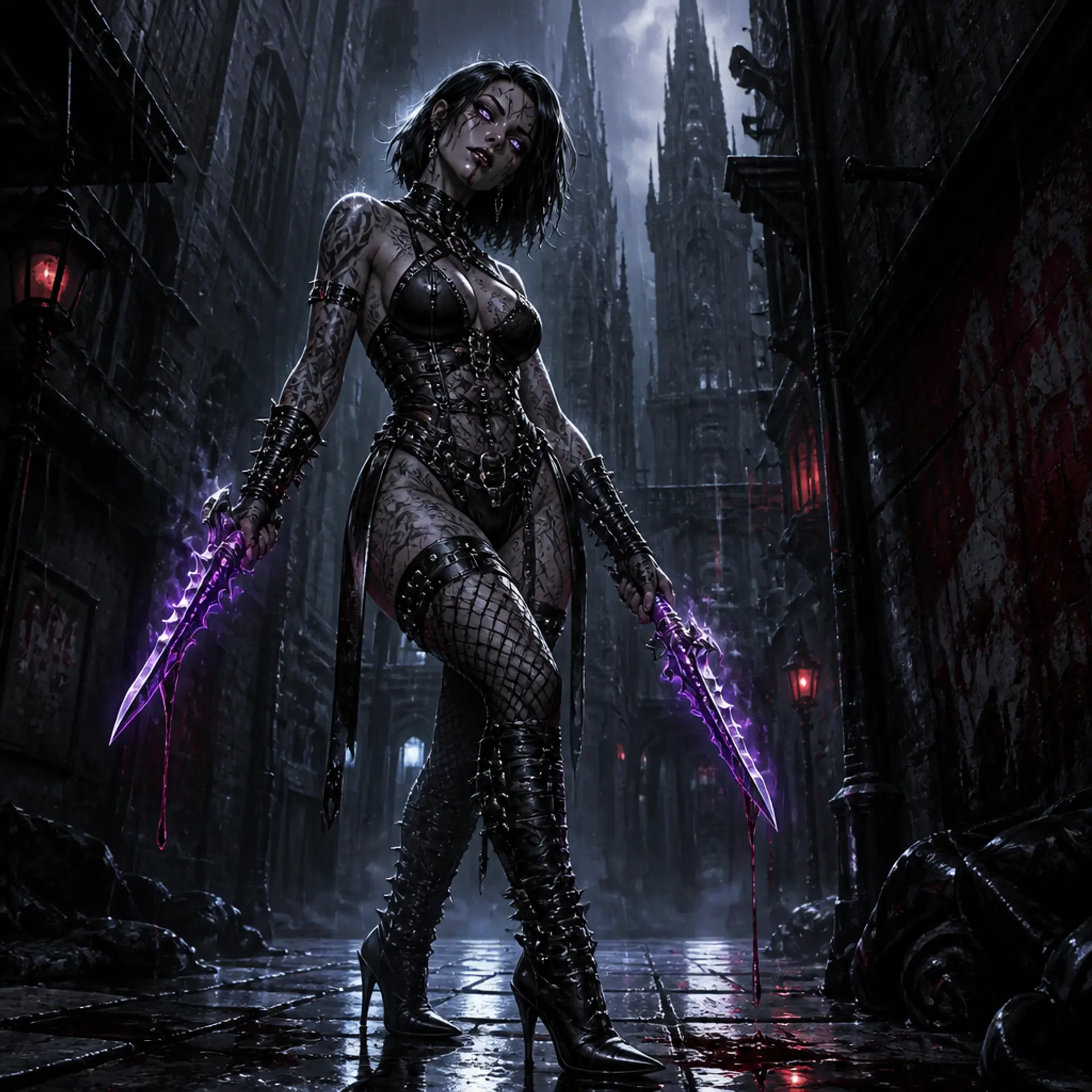 Lyssa Vane - AI-generated fantasy Character