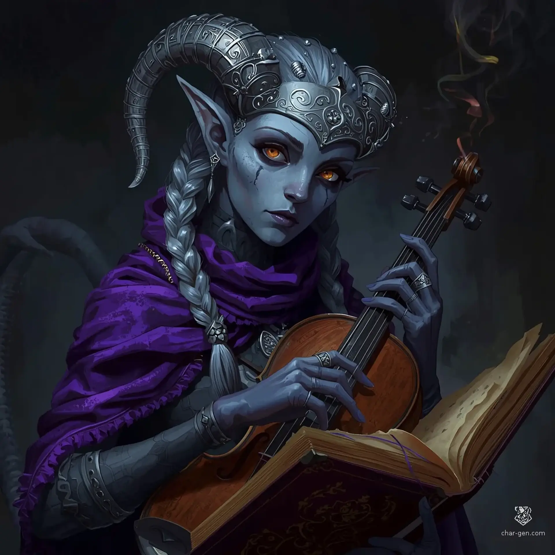 Valerith Vex Morthos - AI-generated fantasy NPC