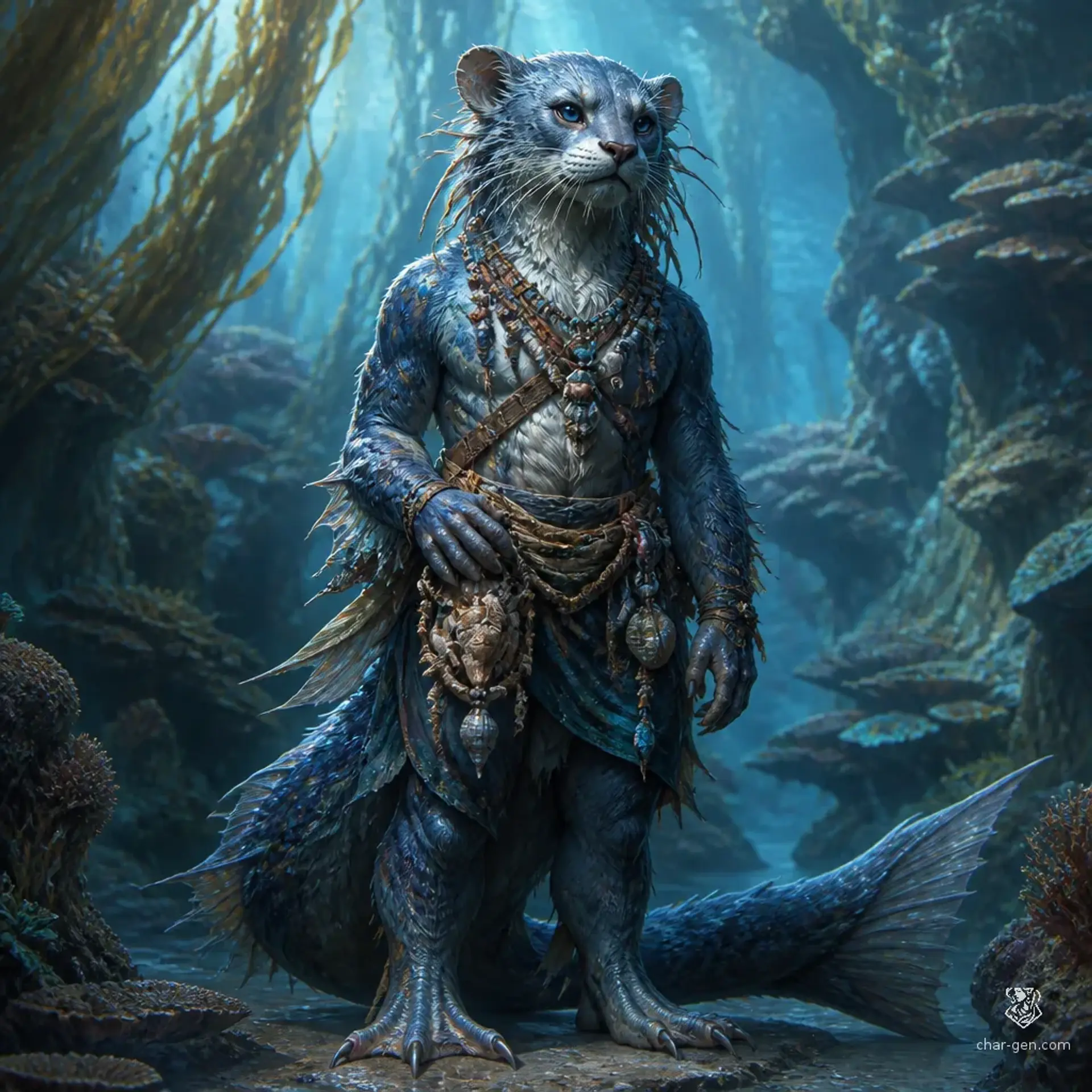 Brinewardens - AI-generated fantasy Species