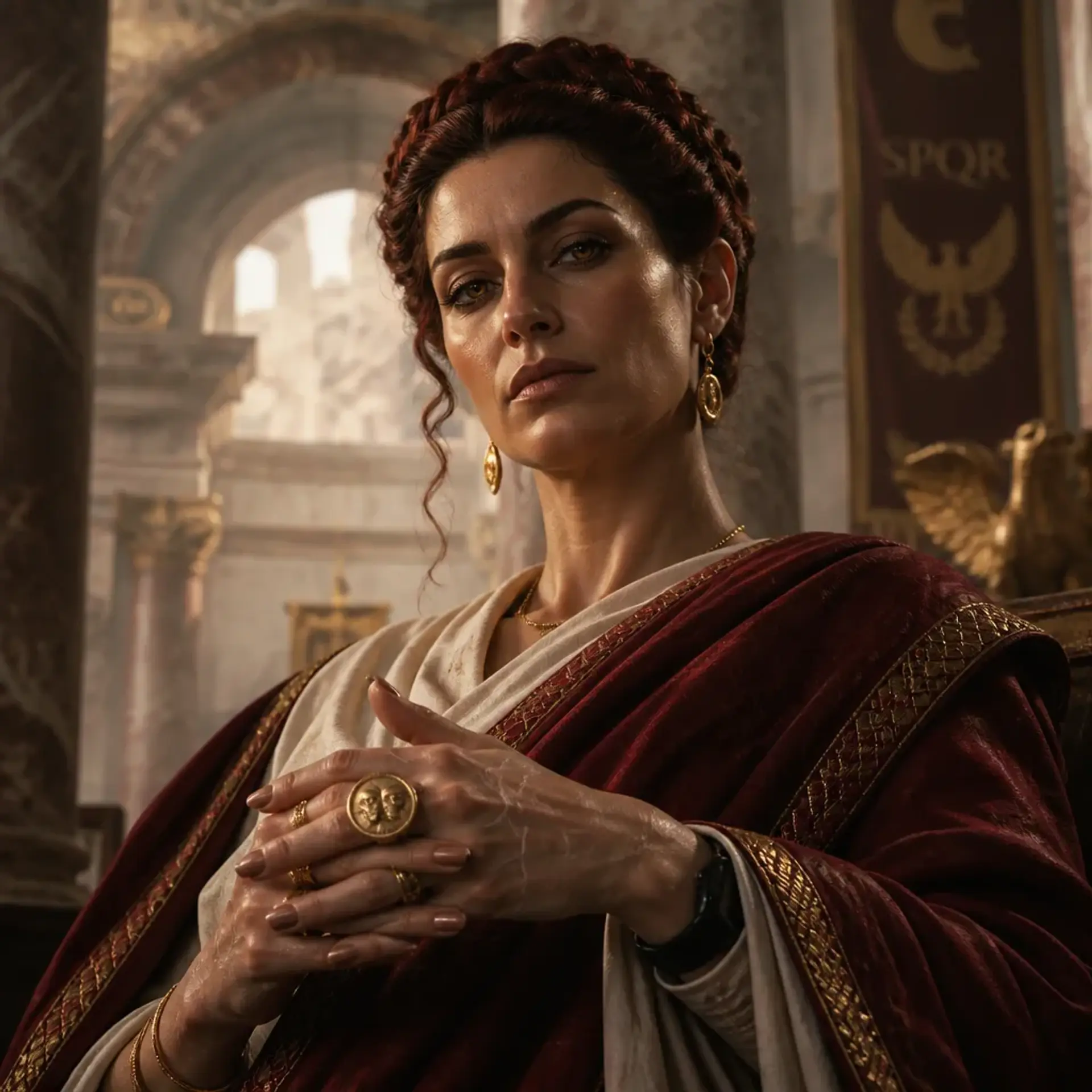 Livia Nerva - AI-generated fantasy NPC