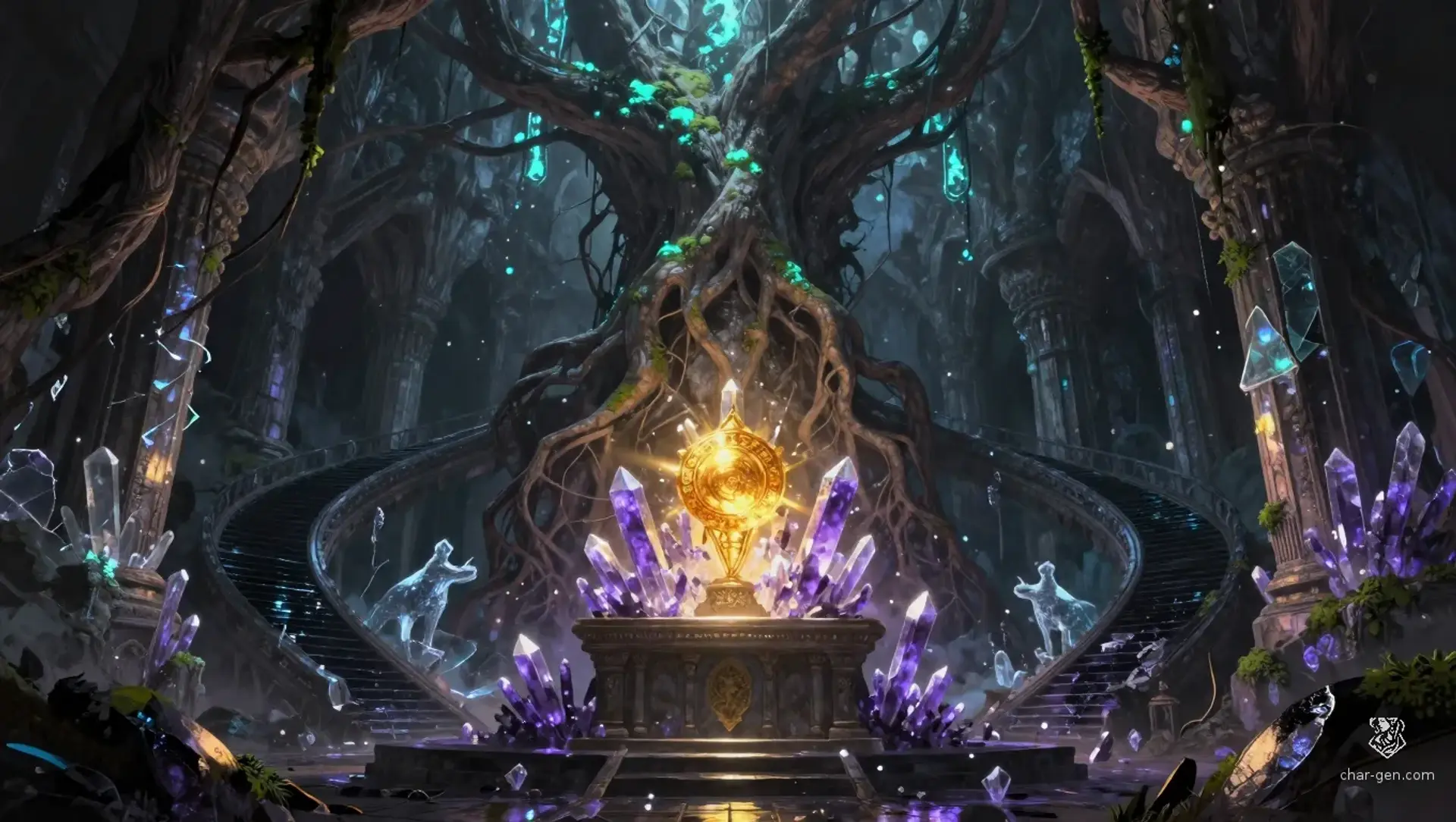 The Resonance of Silence - AI-generated fantasy Quest
