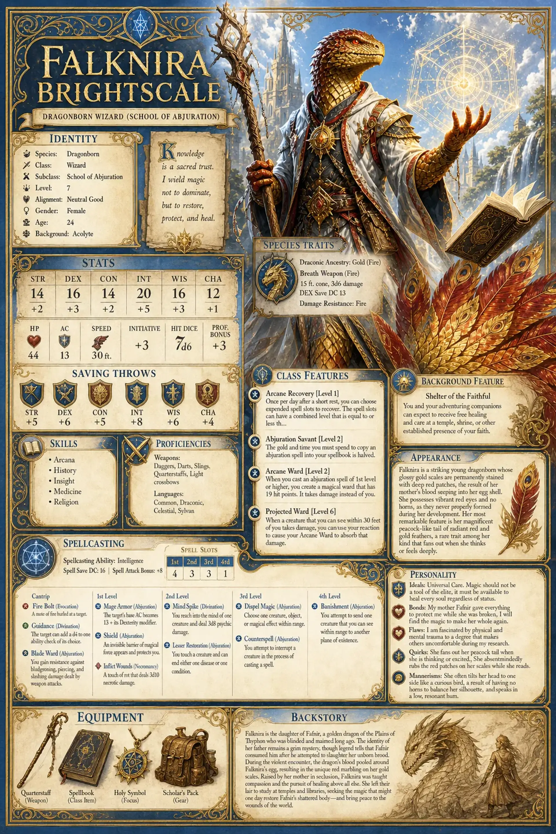 Character Sheet
