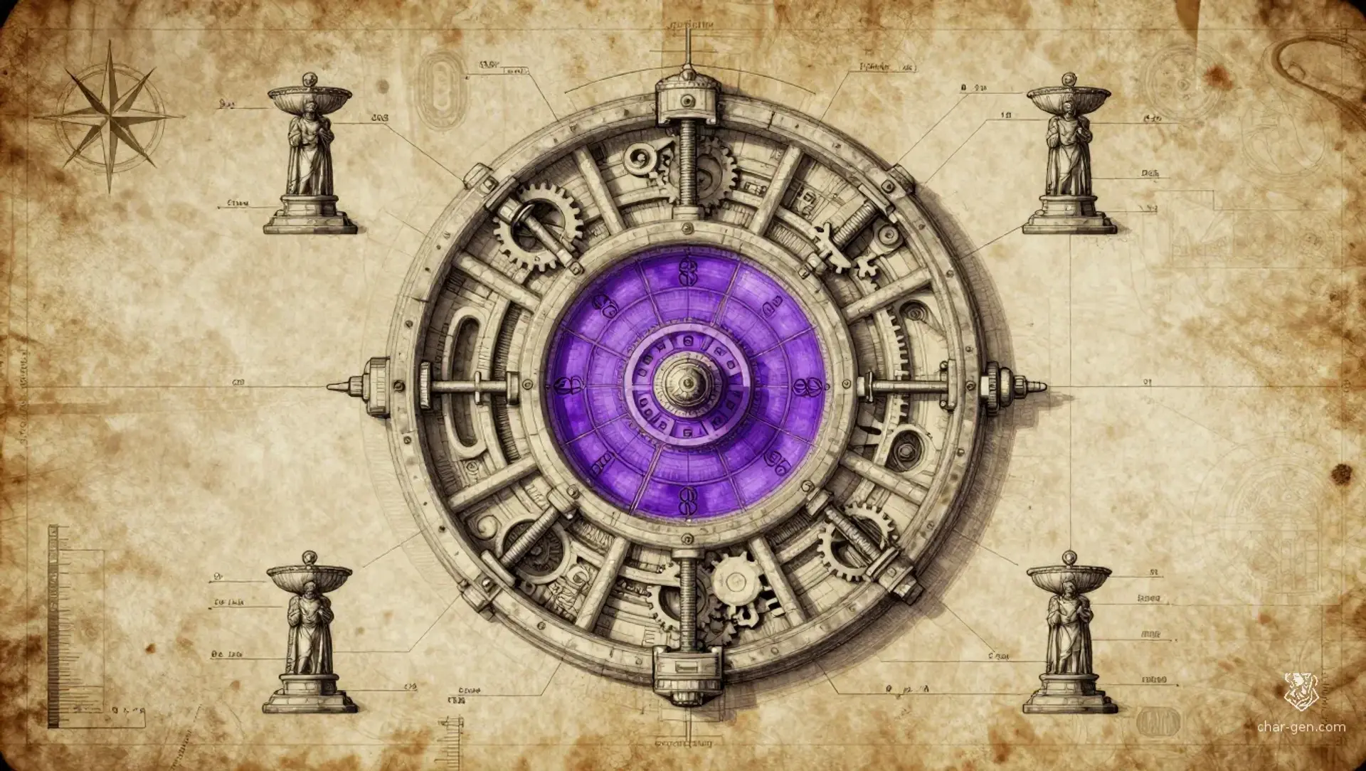 The Scales of Aethelgard - AI-generated fantasy Puzzle