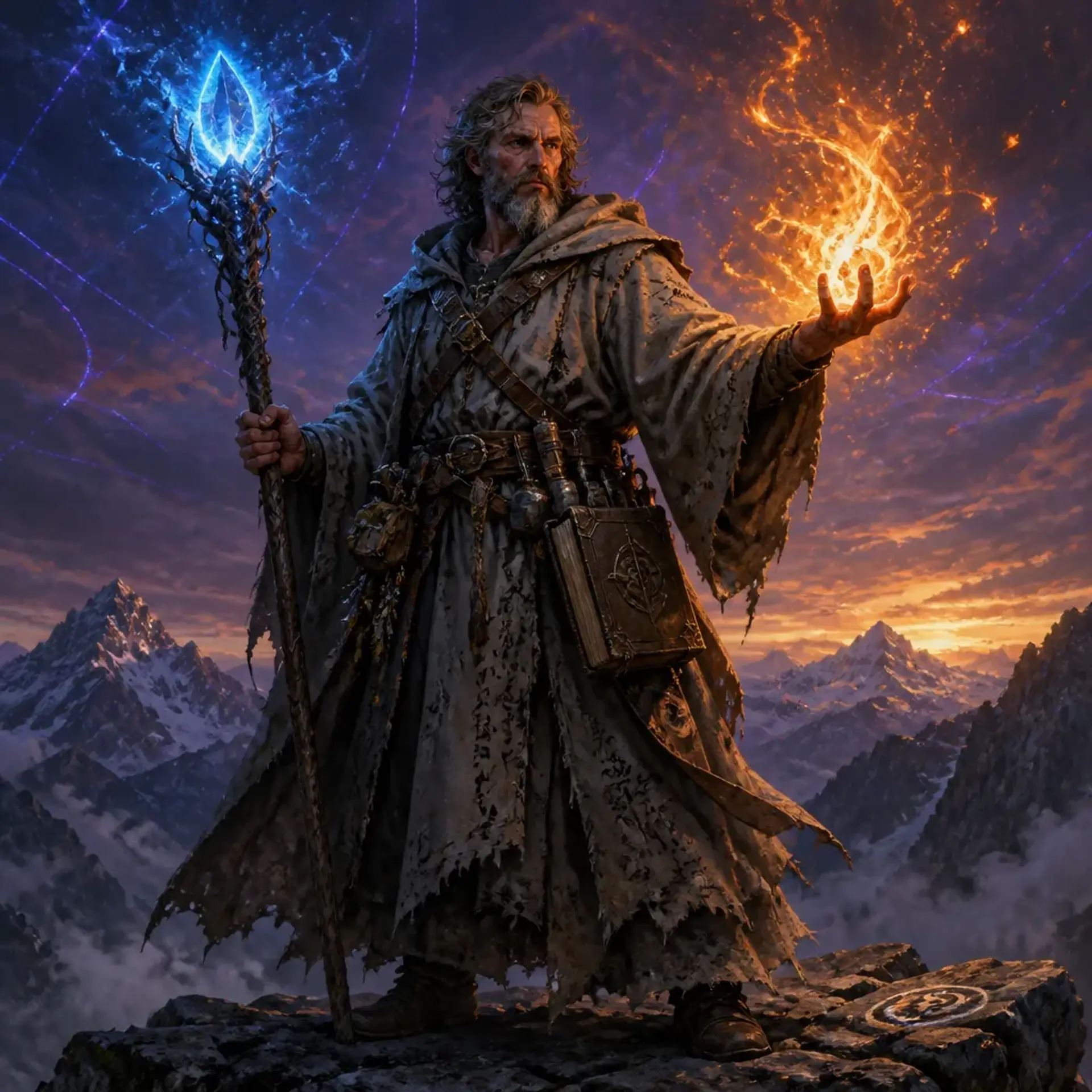 Alistair Vance - AI-generated fantasy Character