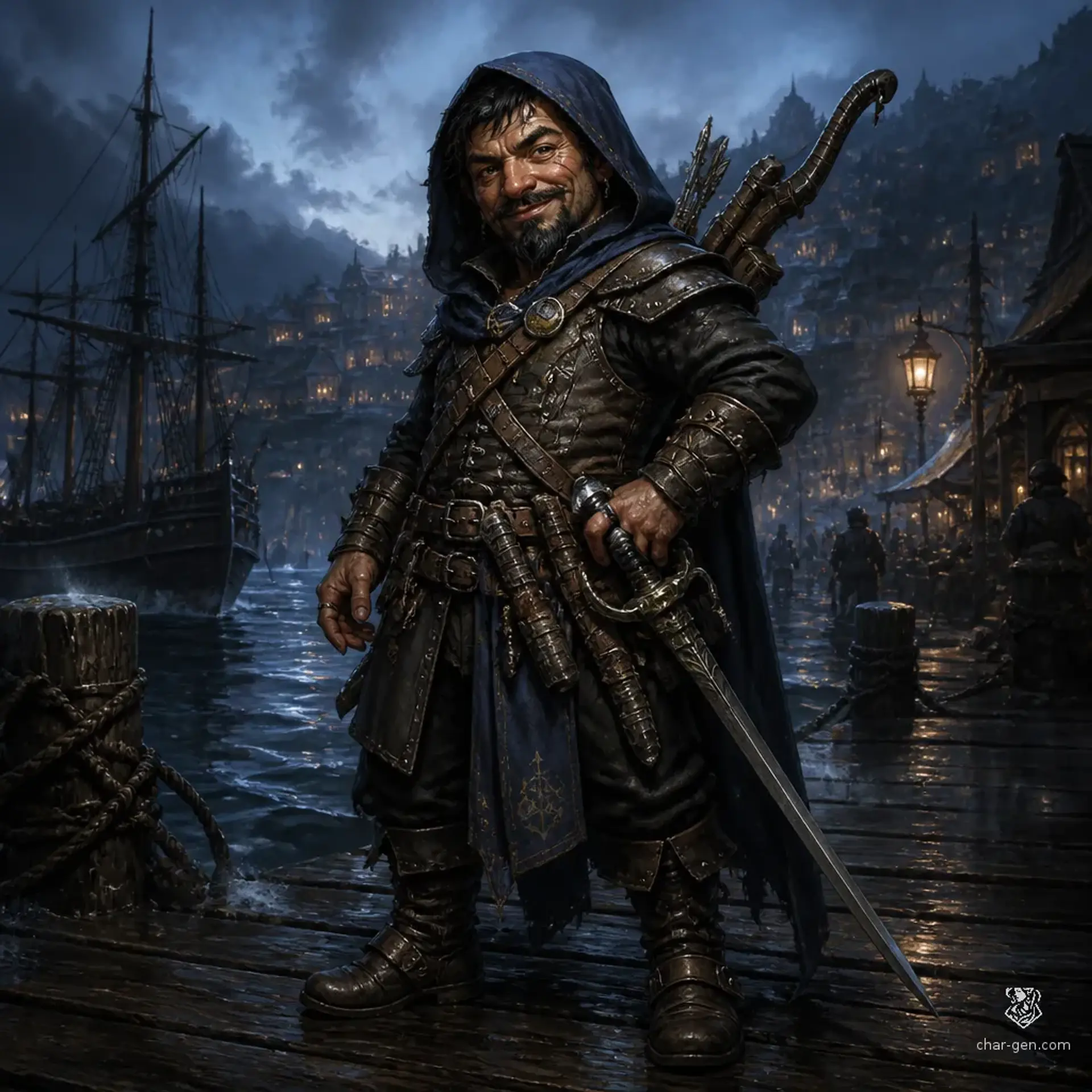 Beezle - AI-generated fantasy Character