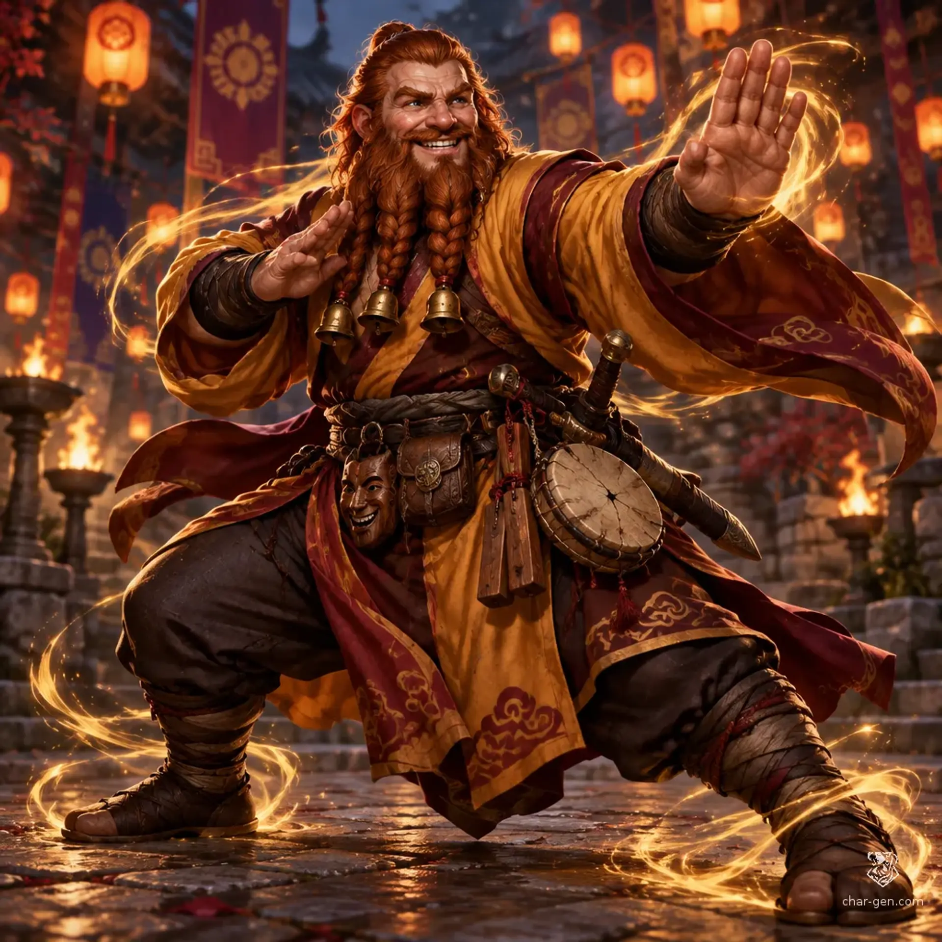 Bubbann - AI-generated fantasy Character