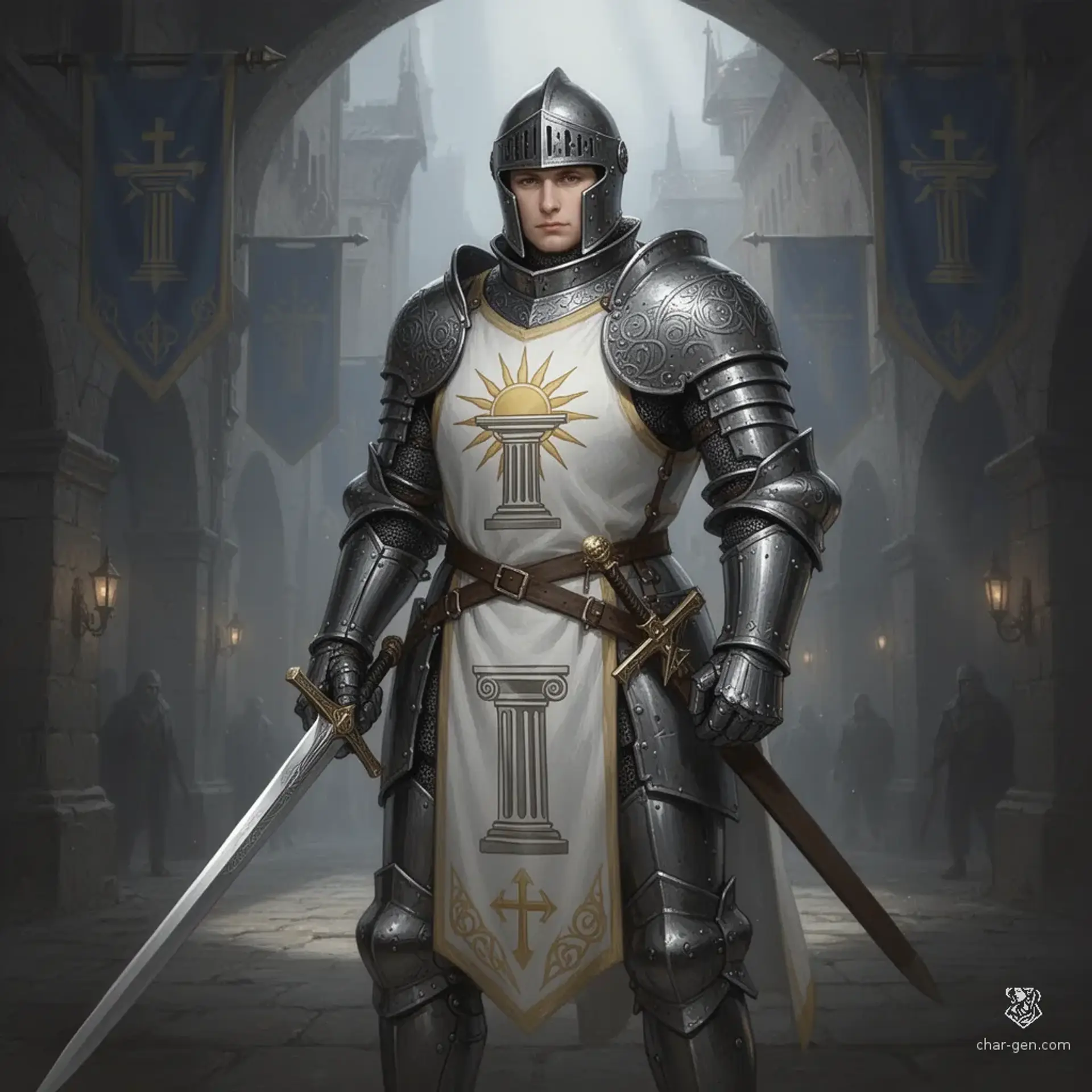 Praesular Knight - AI-generated fantasy Monster