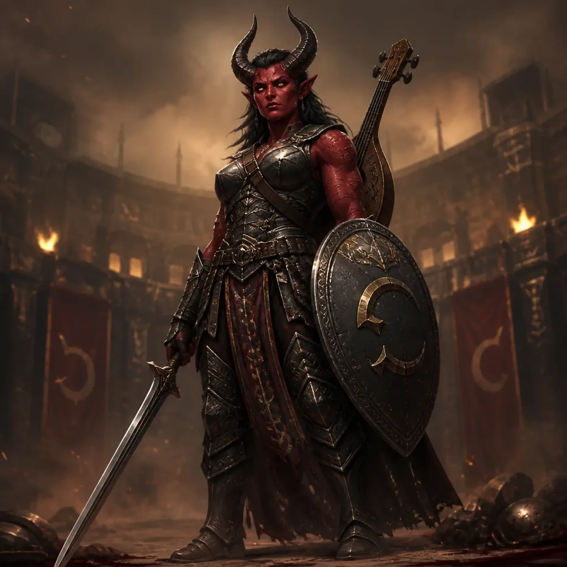 Kallista Vex - AI-generated fantasy Character