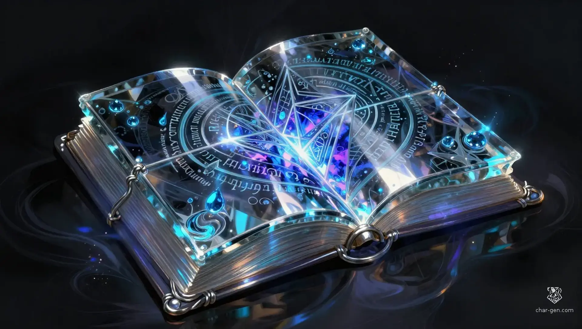 The Axiom of Ether - AI-generated fantasy Spellbook