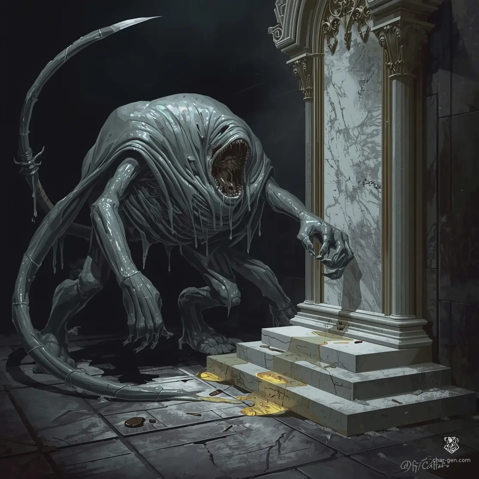 Grey Ooze of the Altar Chamber