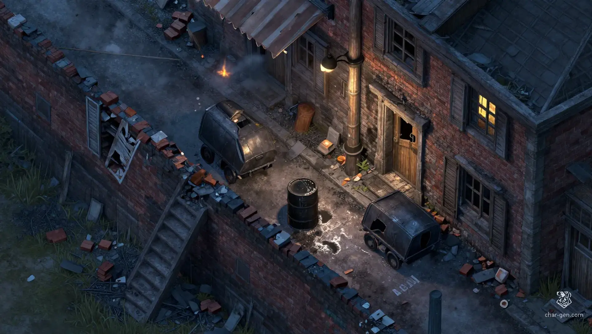 The Price of Shelter - AI-generated fantasy Encounter