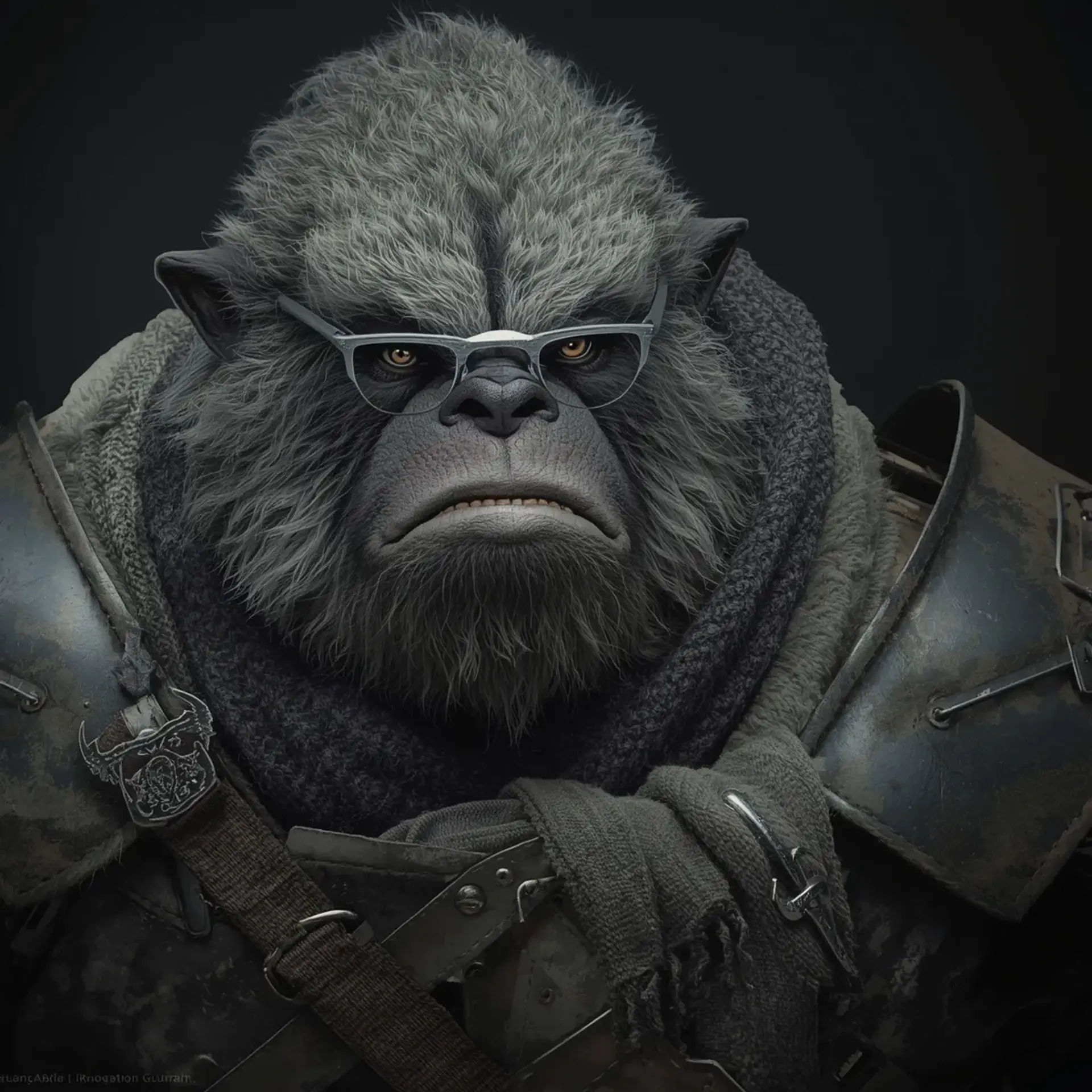 Bran the Gatekeeper - AI-generated fantasy NPC
