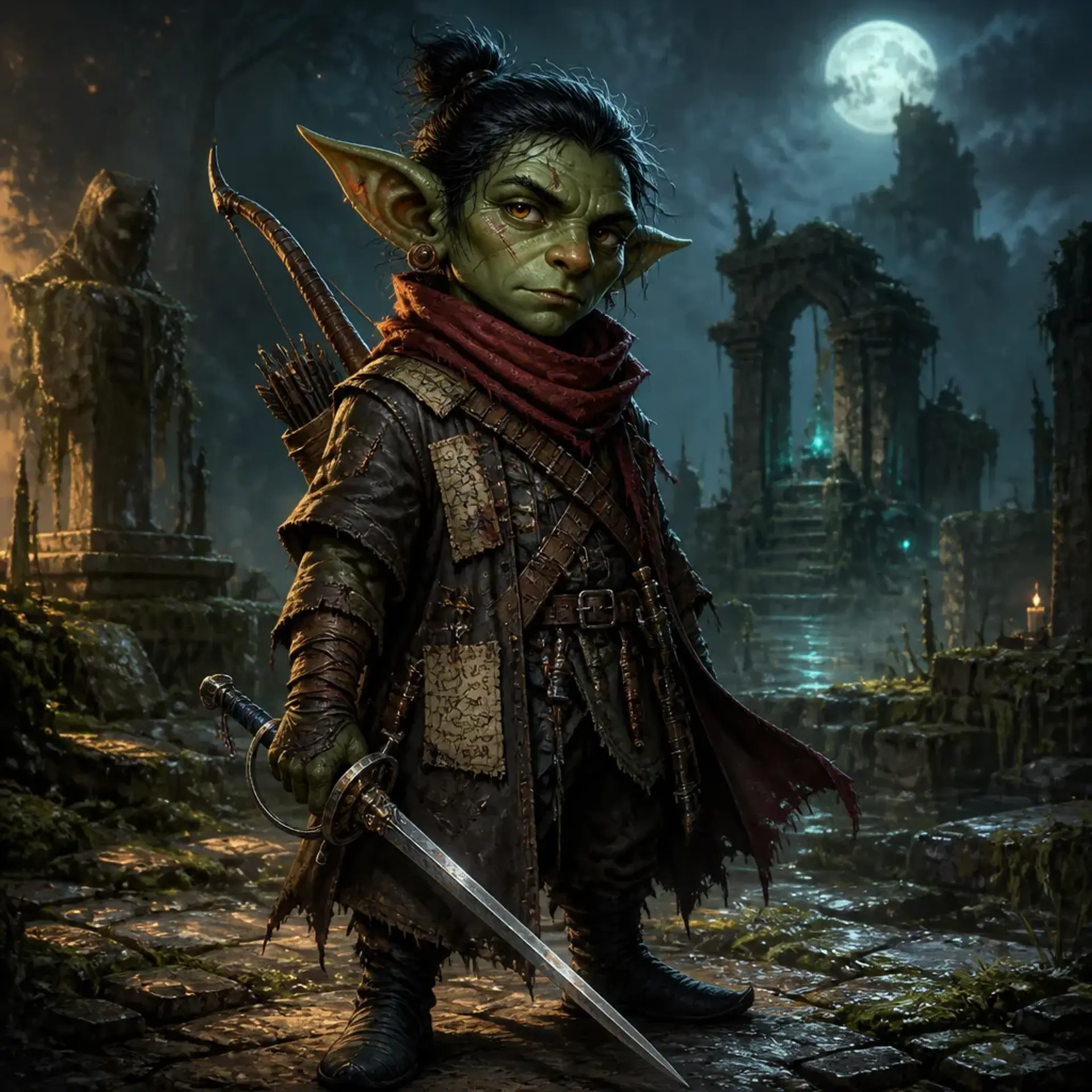 Theo - AI-generated fantasy Character