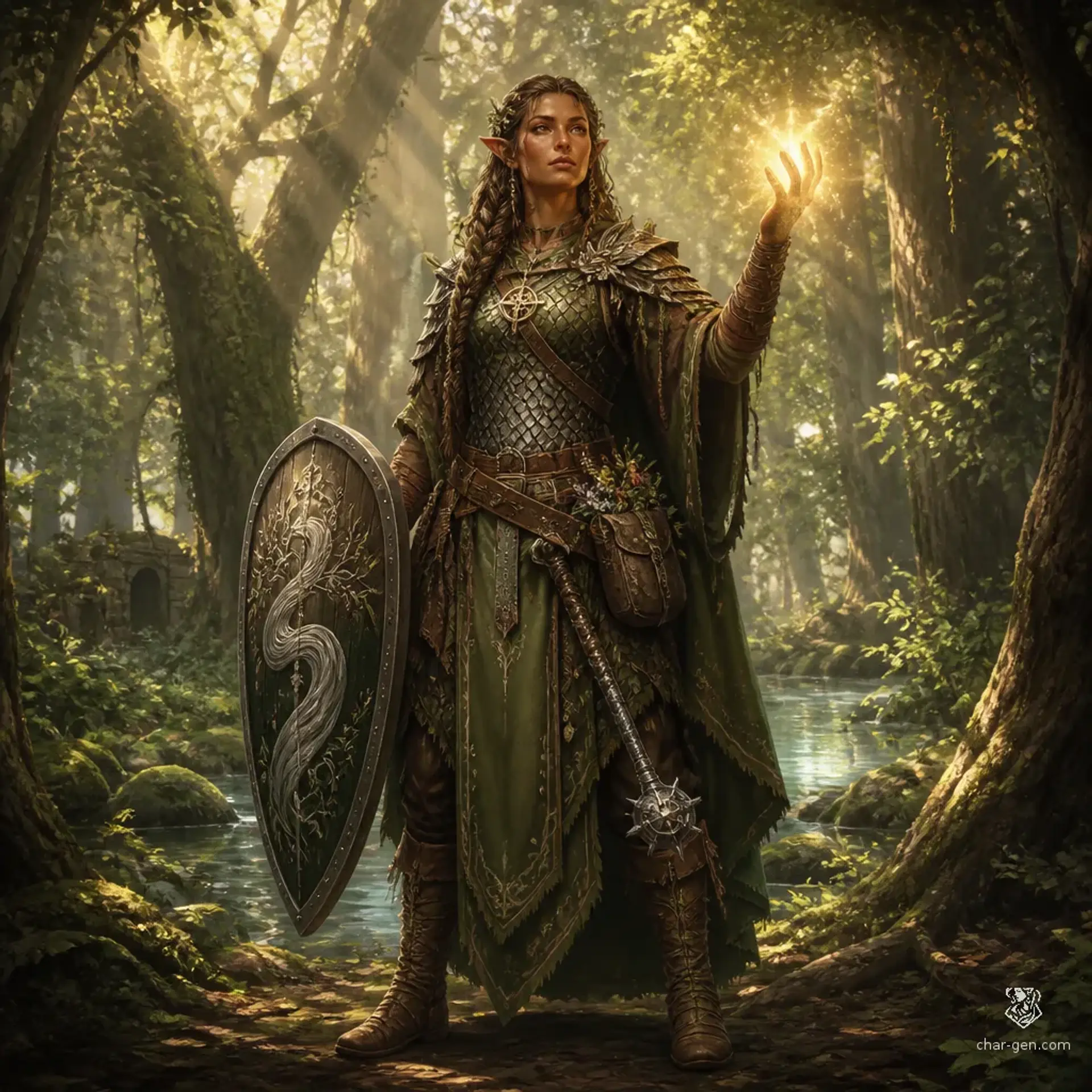 Aya - AI-generated fantasy Character