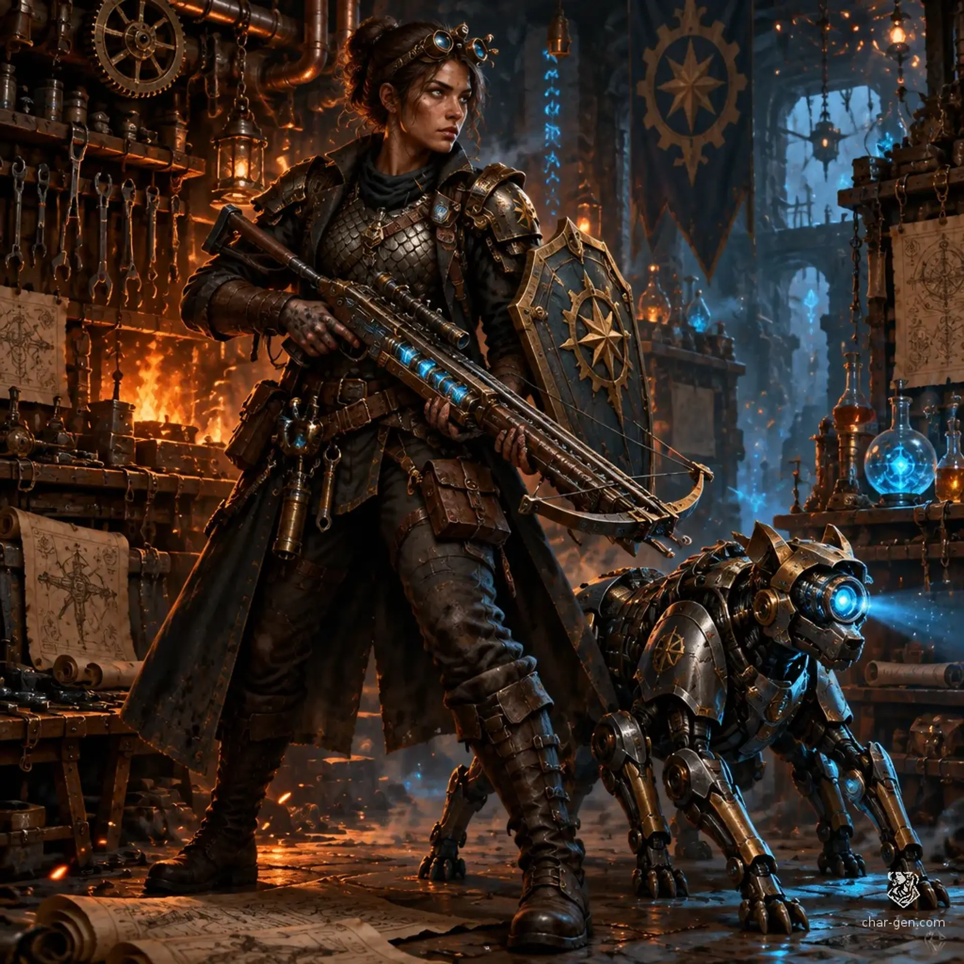 Nova - AI-generated fantasy Character