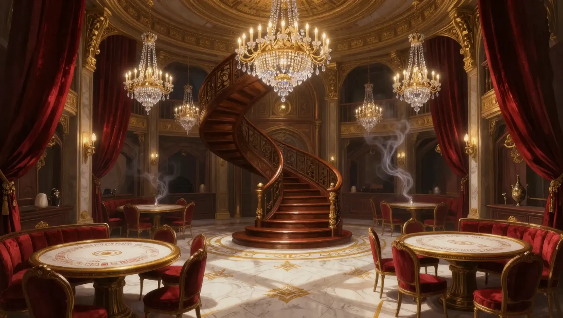 The Silk Crate - AI-generated fantasy Building