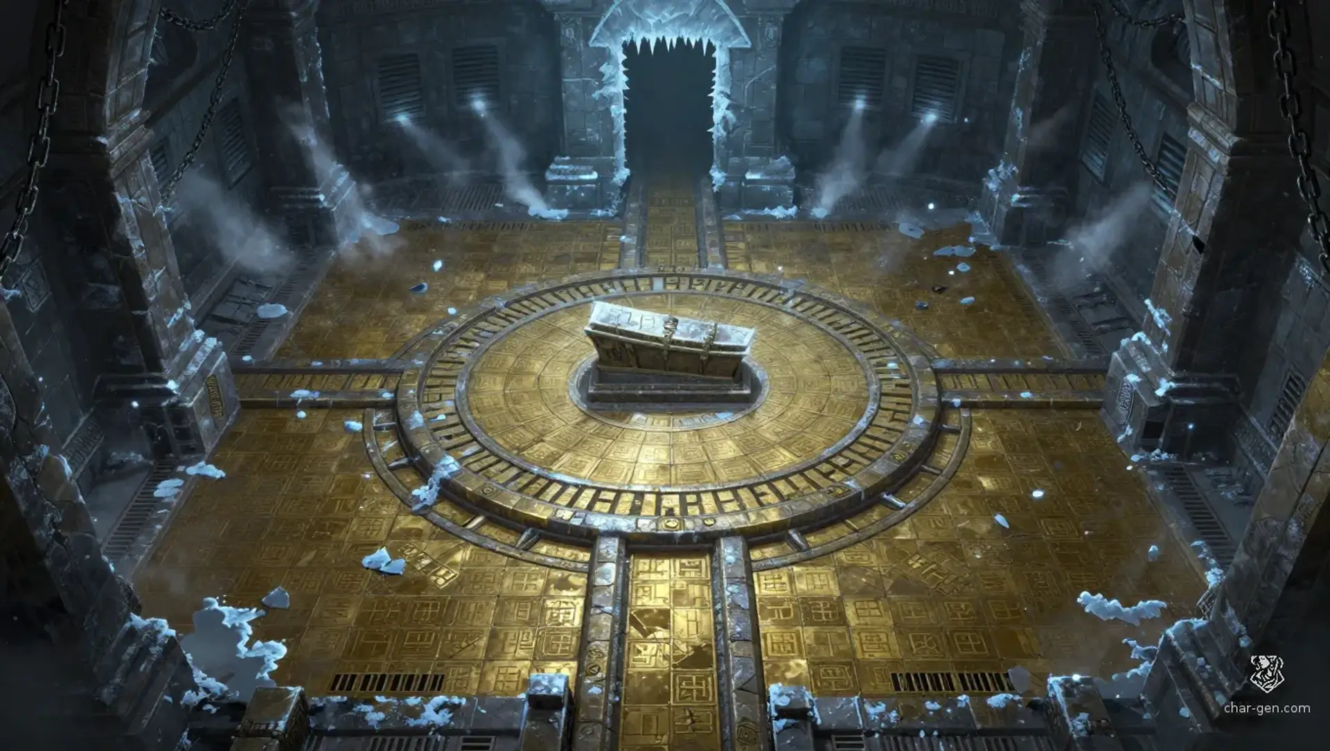 Open the Construct's Tomb - AI-generated fantasy Encounter