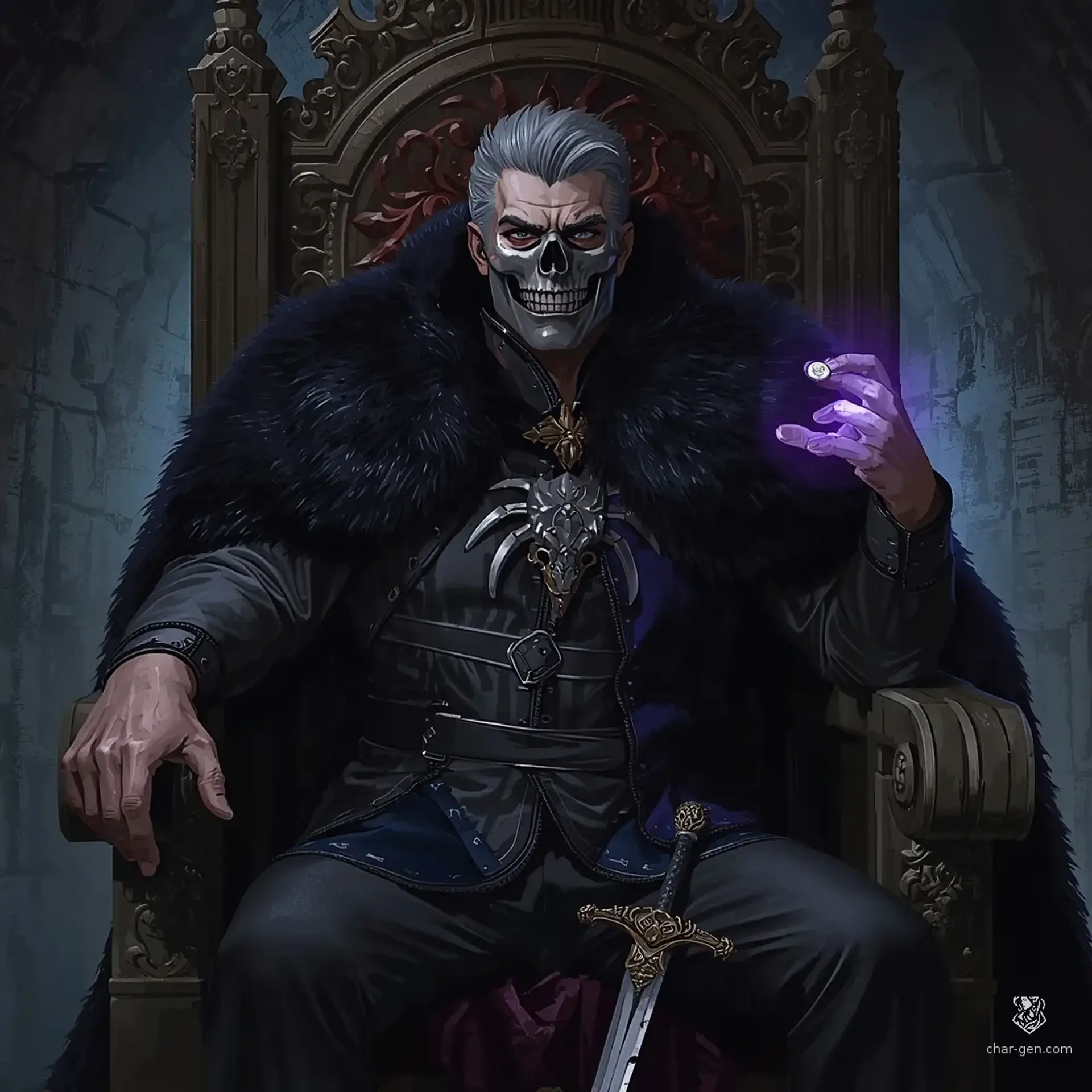Varek the Vile - AI-generated fantasy Character