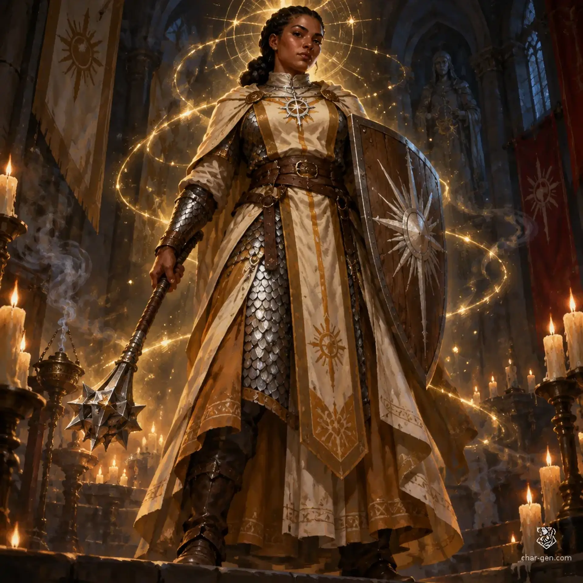 Nalia Bamidele - AI-generated fantasy Character