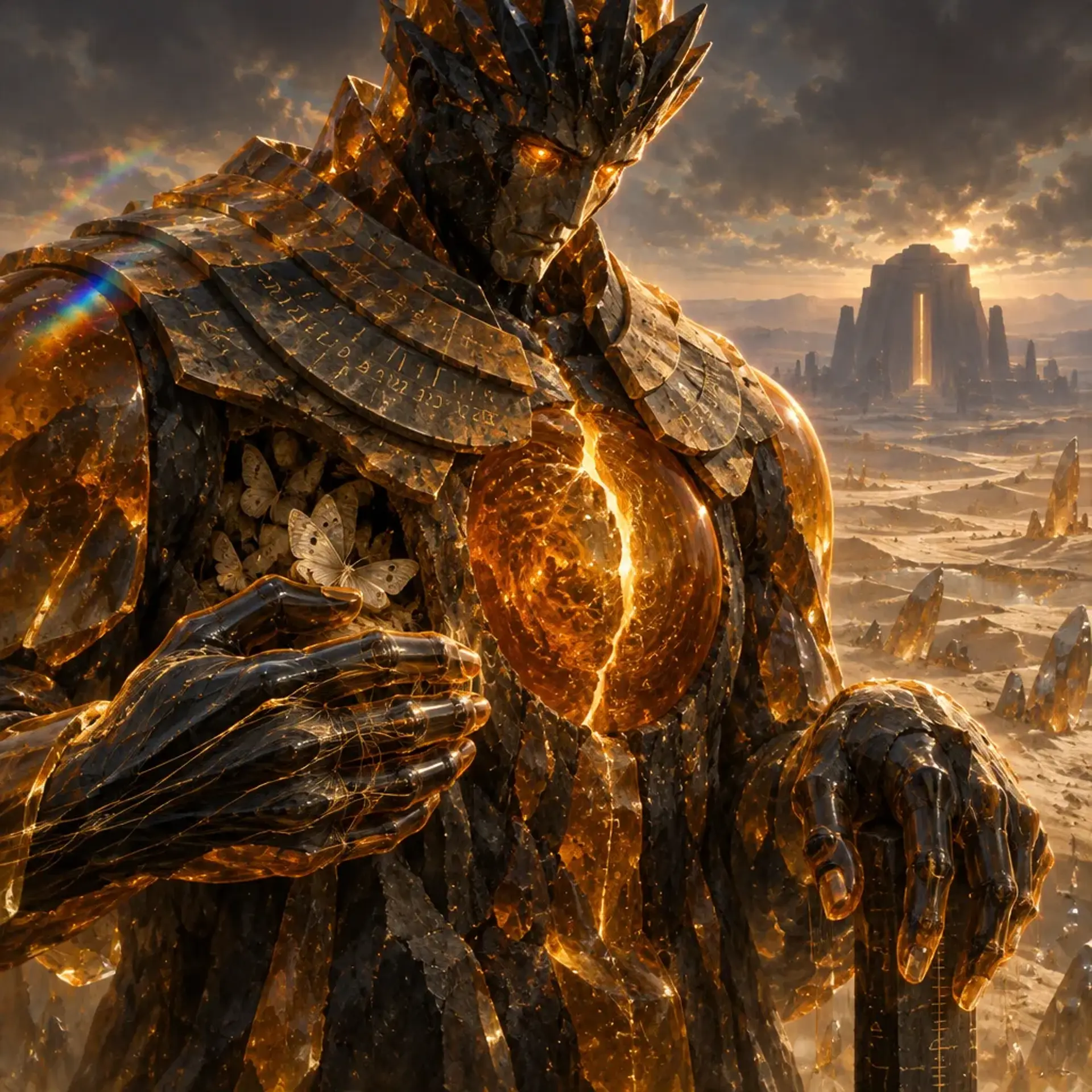 The Vitrified Titan