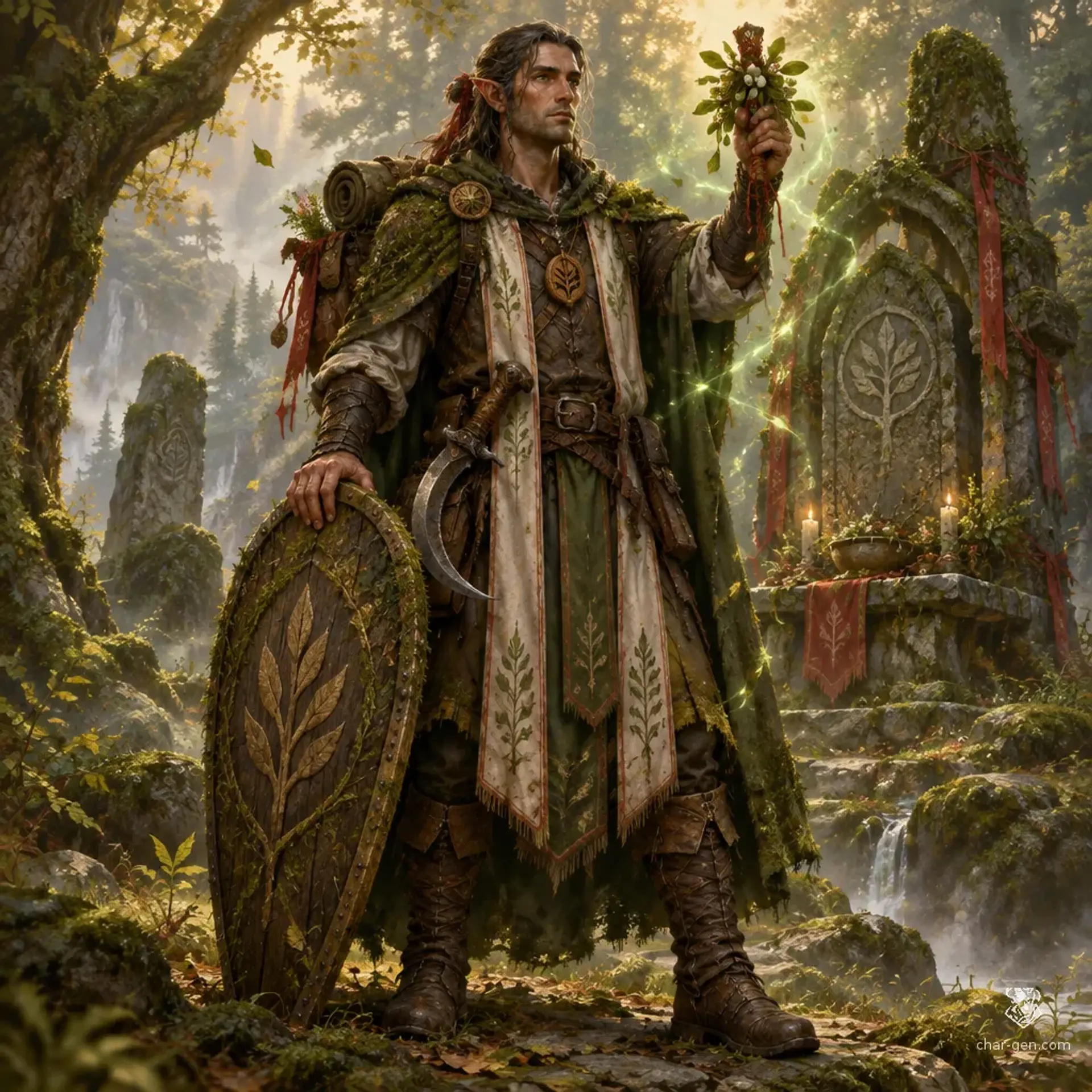 Steve - AI-generated fantasy Character